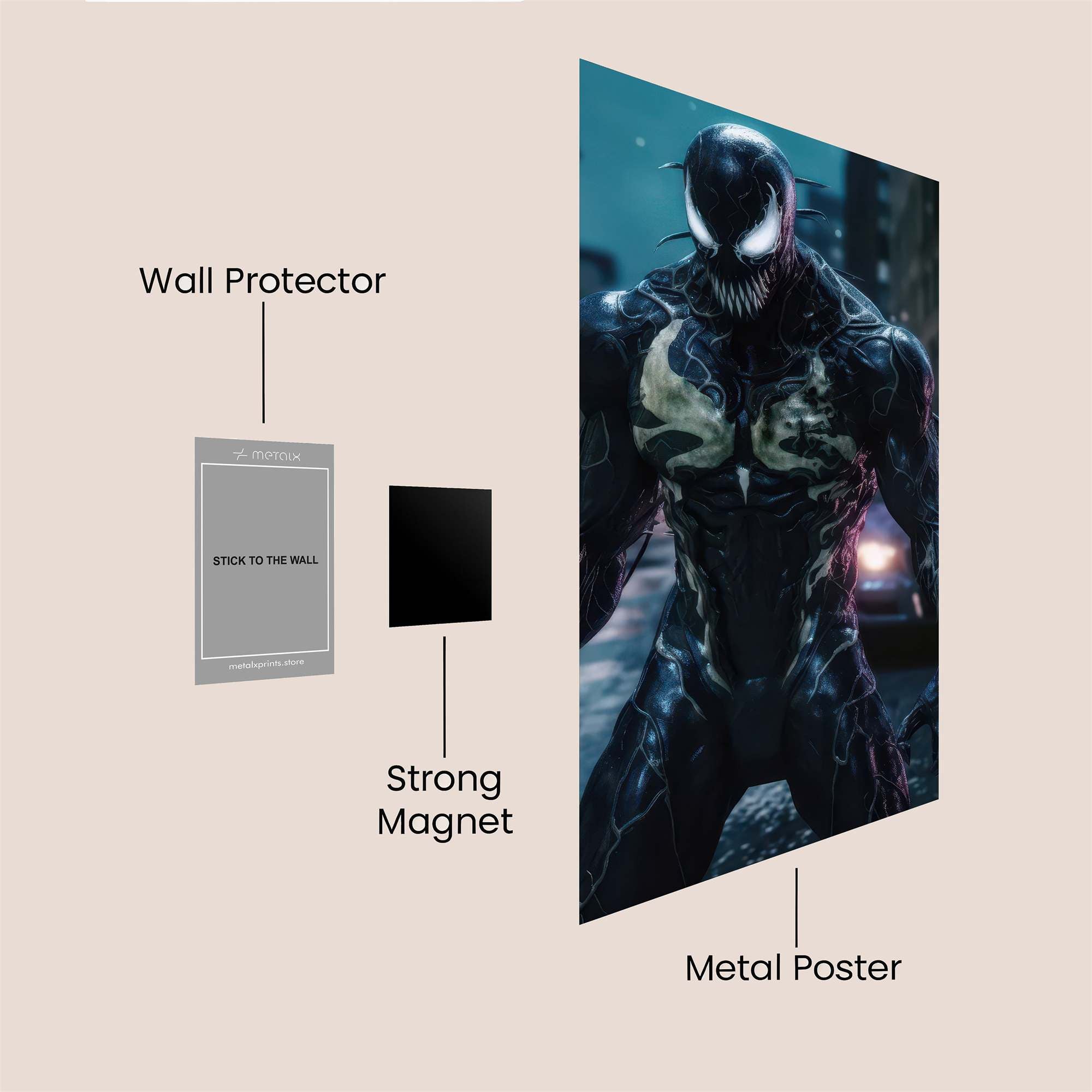 Forest Sanctuary Safe Wall Magnetic / M