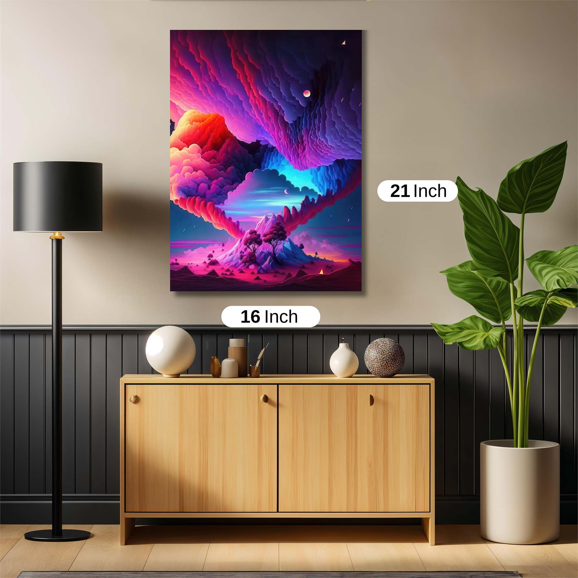 Dreamscape Delight Safe Wall Magnetic / M