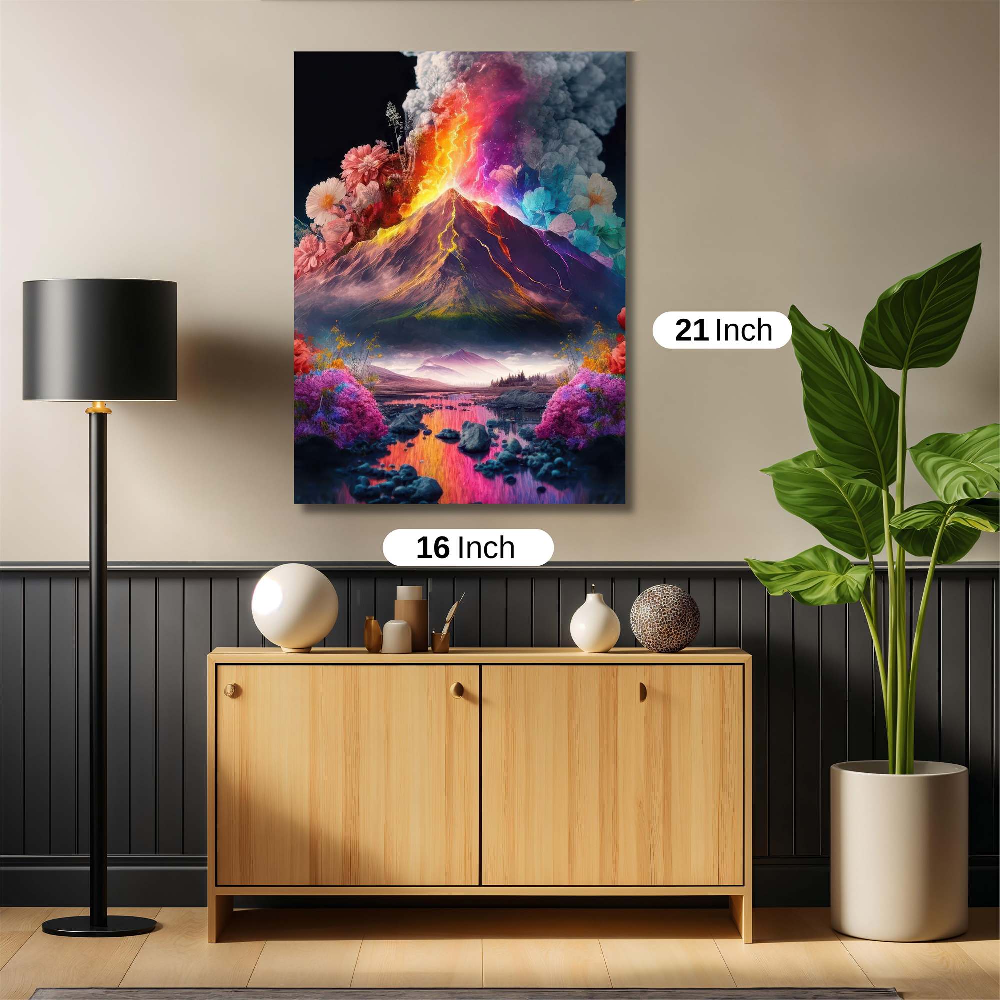 NeonBlossom Safe Wall Magnetic / M