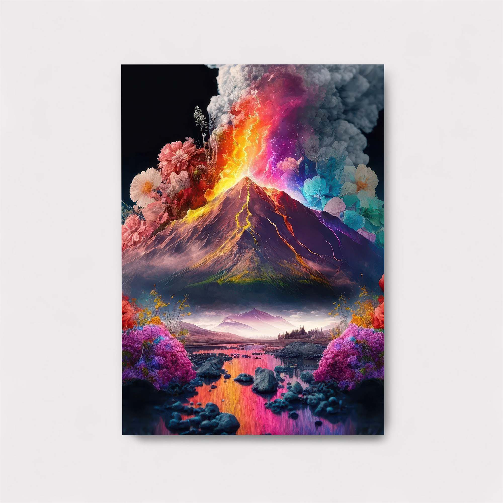 NeonBlossom Safe Wall Magnetic / M