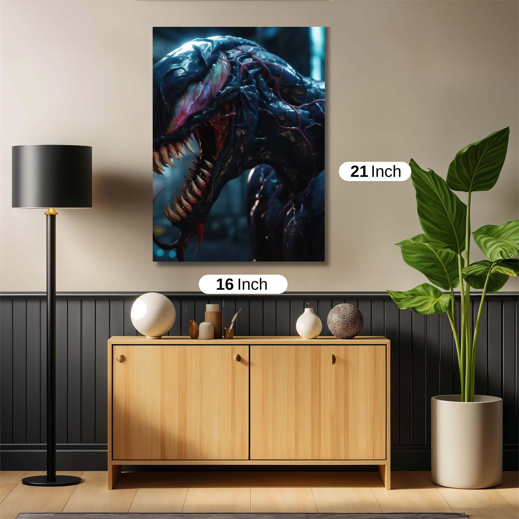 SphereCity Serene Safe Wall Magnetic / M