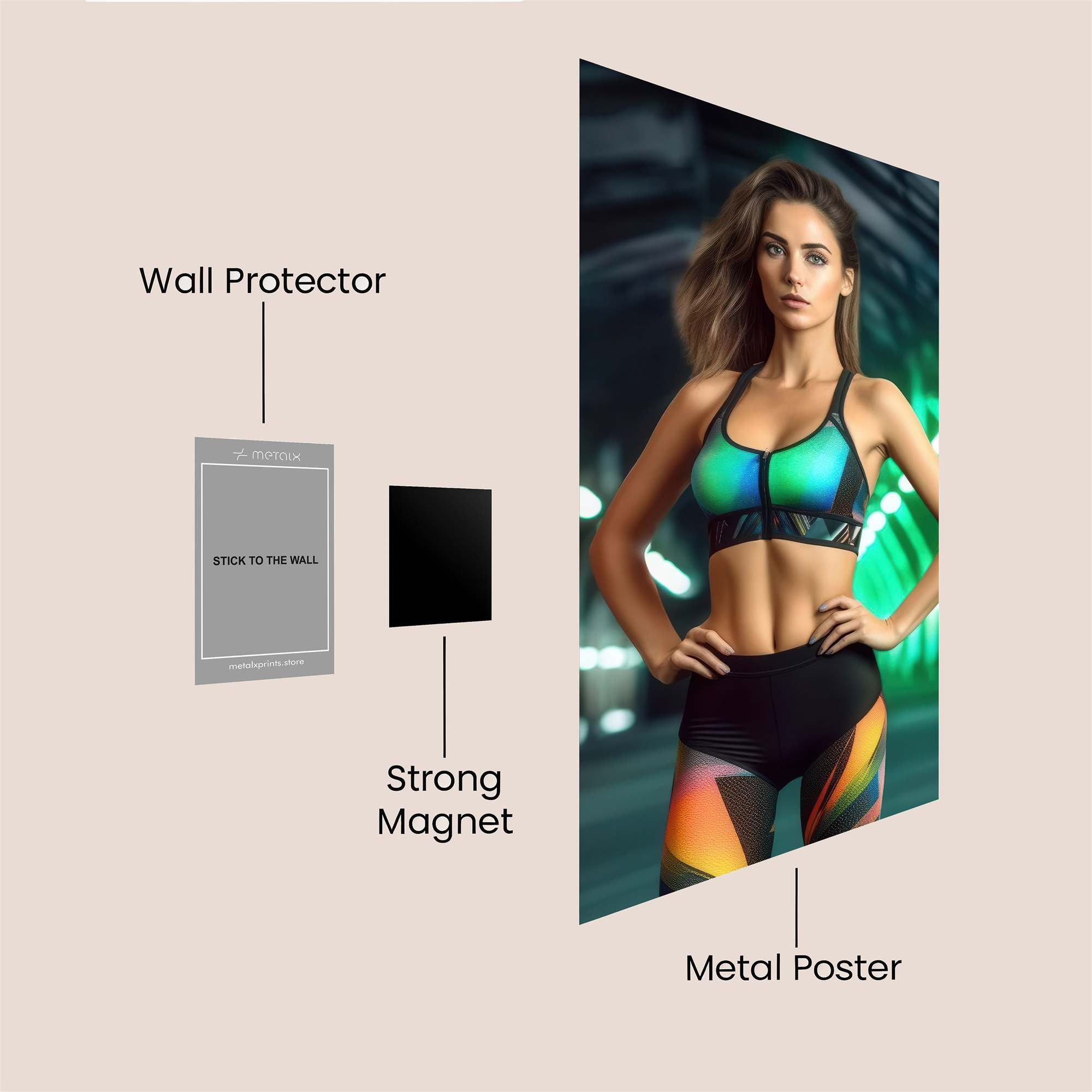 Divine Gloom Safe Wall Magnetic / M