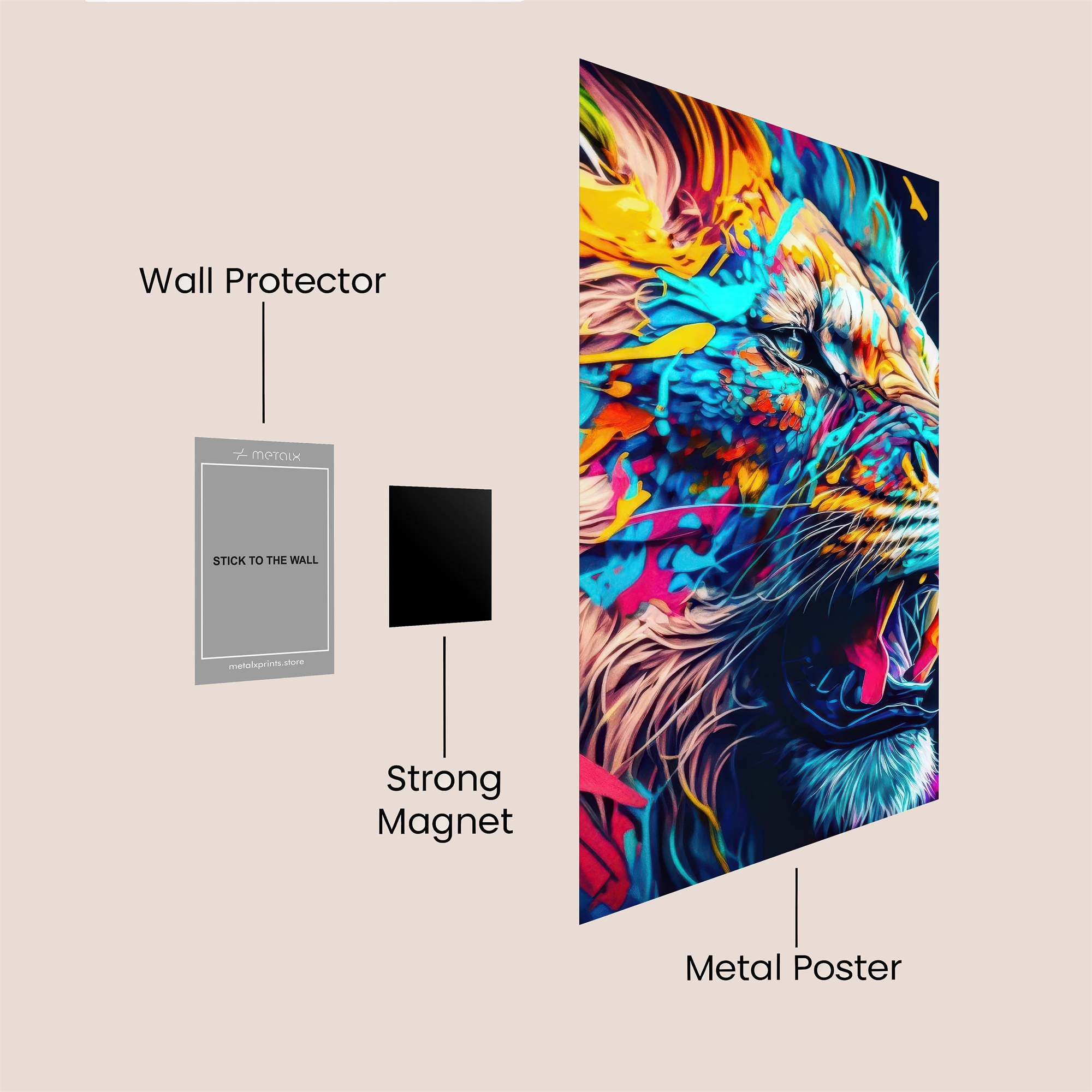 TempleDream Safe Wall Magnetic / M