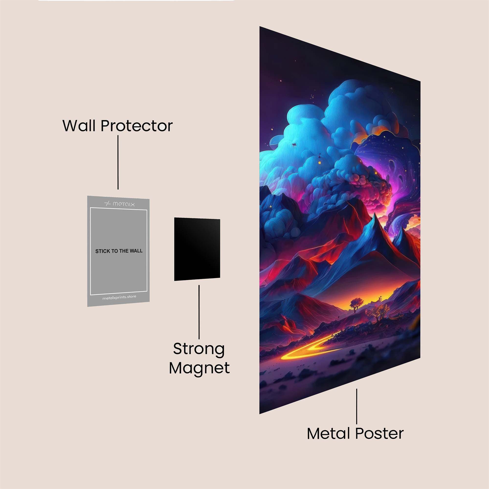 Television Abyss Safe Wall Magnetic / M