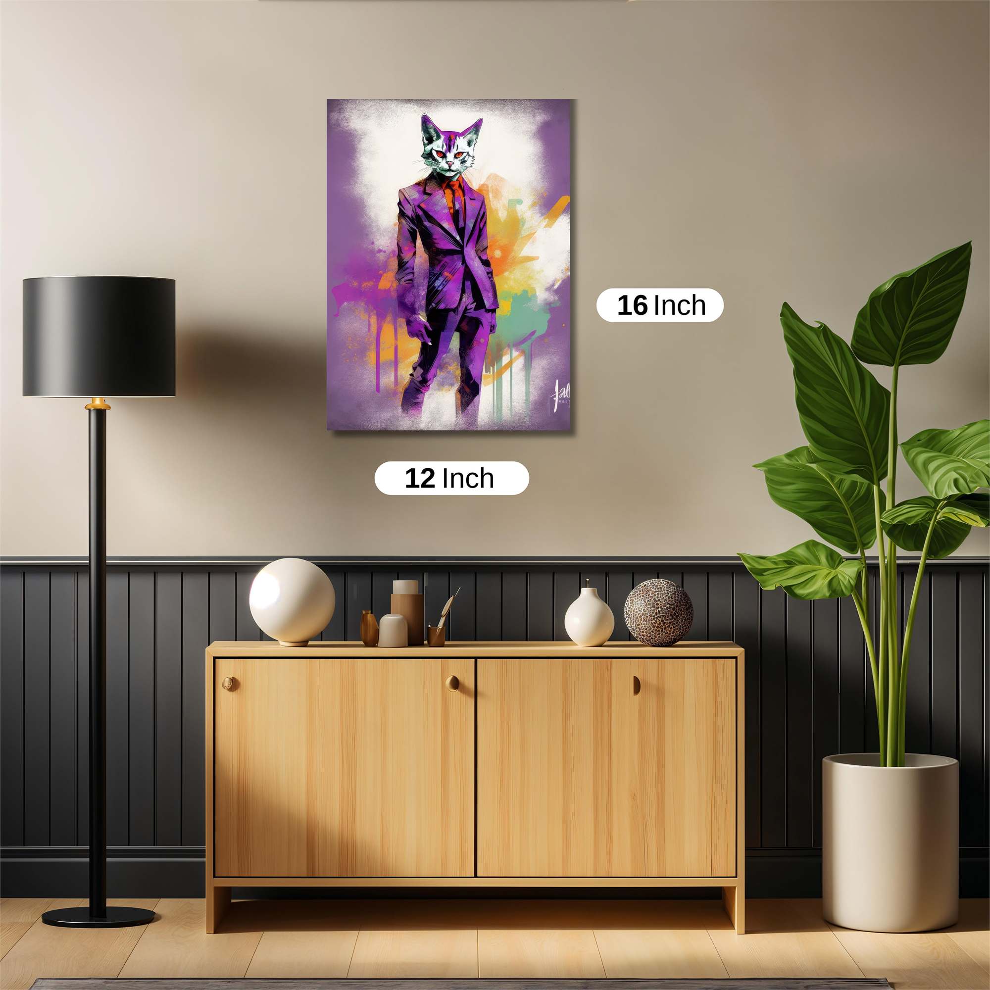 Angels' Descent Safe Wall Magnetic / M