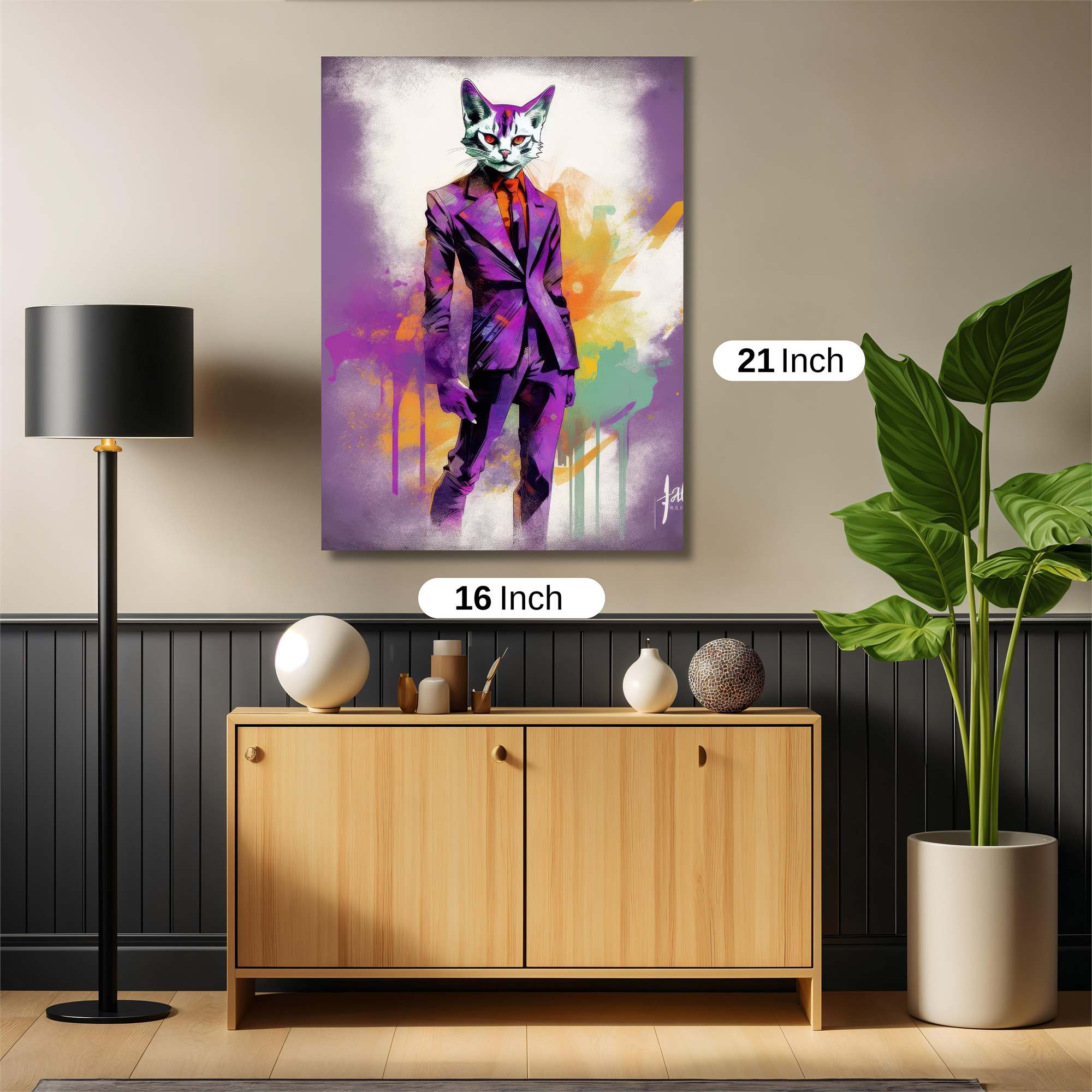 Angels' Descent Safe Wall Magnetic / M