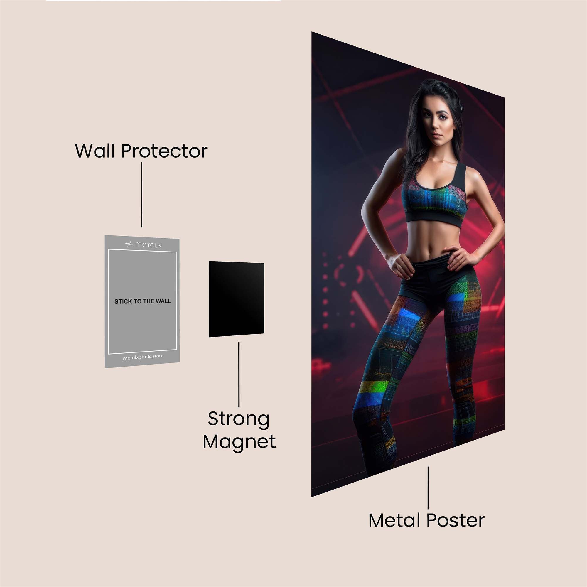 Atlantis Dreamscape Safe Wall Magnetic / M