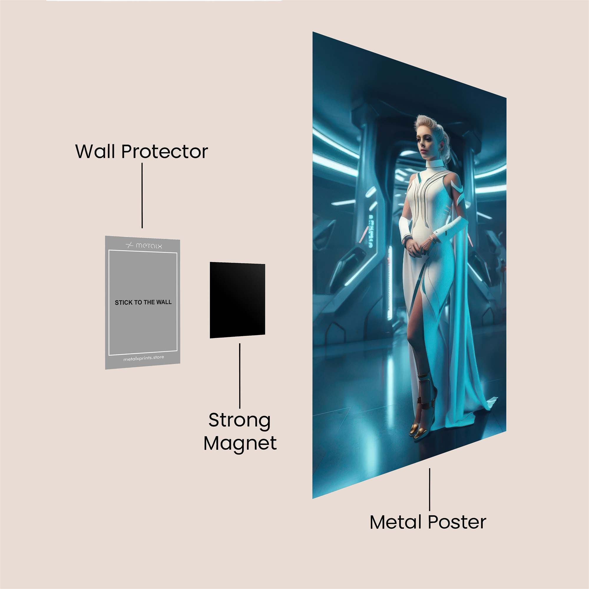 Divine Serenity Safe Wall Magnetic / M