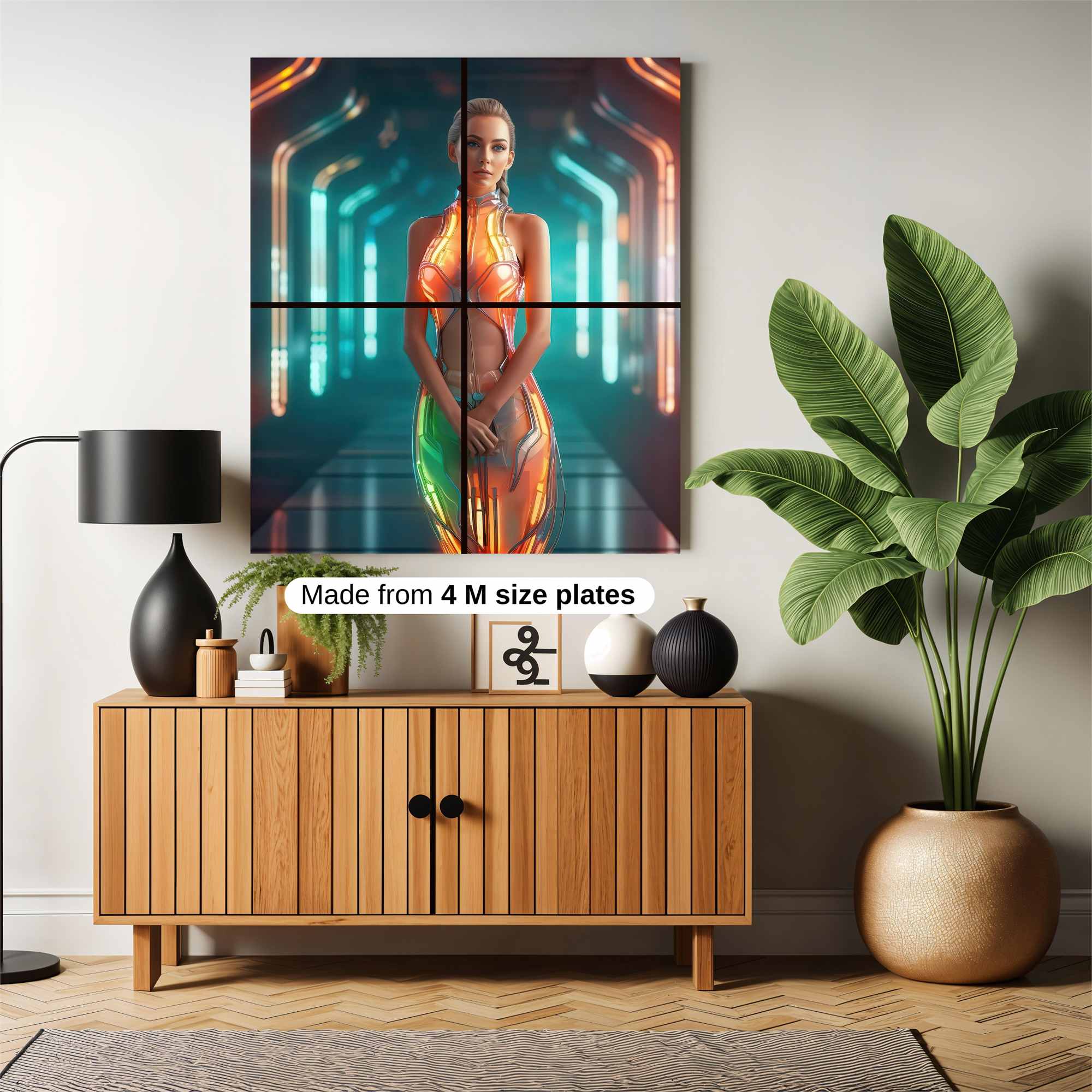 Jungle Serenity Safe Wall Magnetic / M