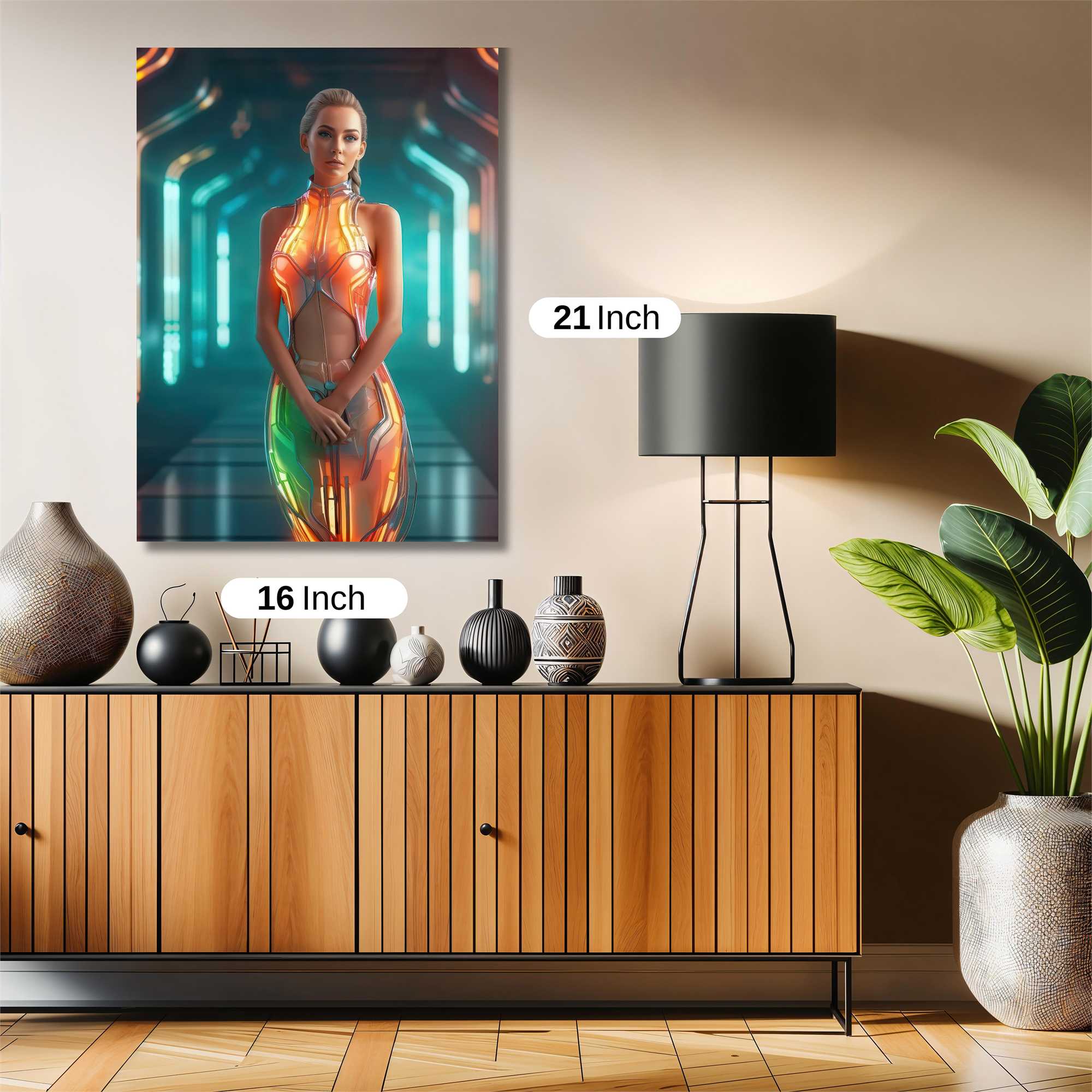 Jungle Serenity Safe Wall Magnetic / M