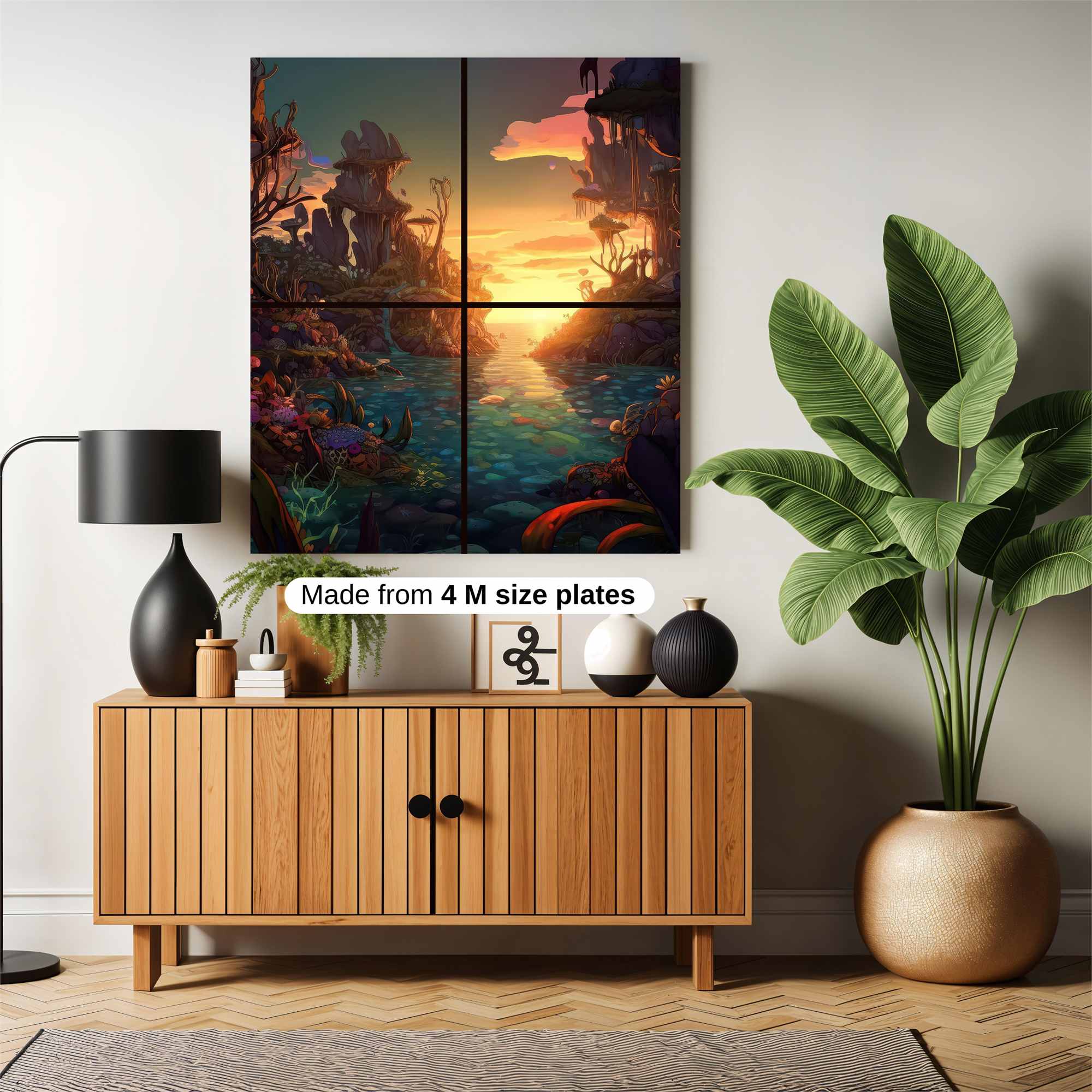 Floral Guardian Safe Wall Magnetic / M