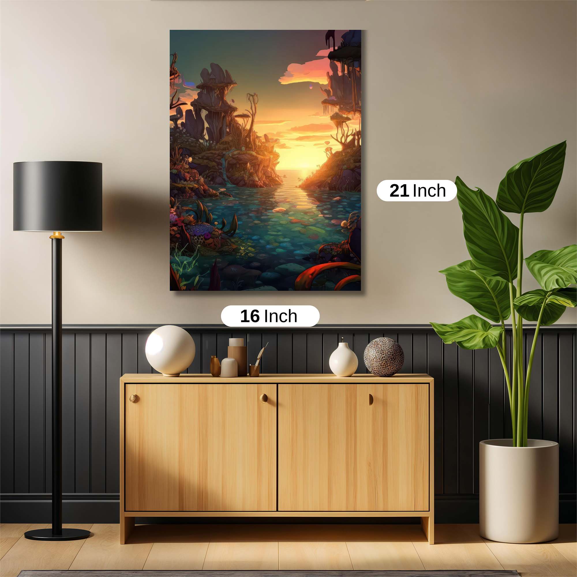 Floral Guardian Safe Wall Magnetic / M