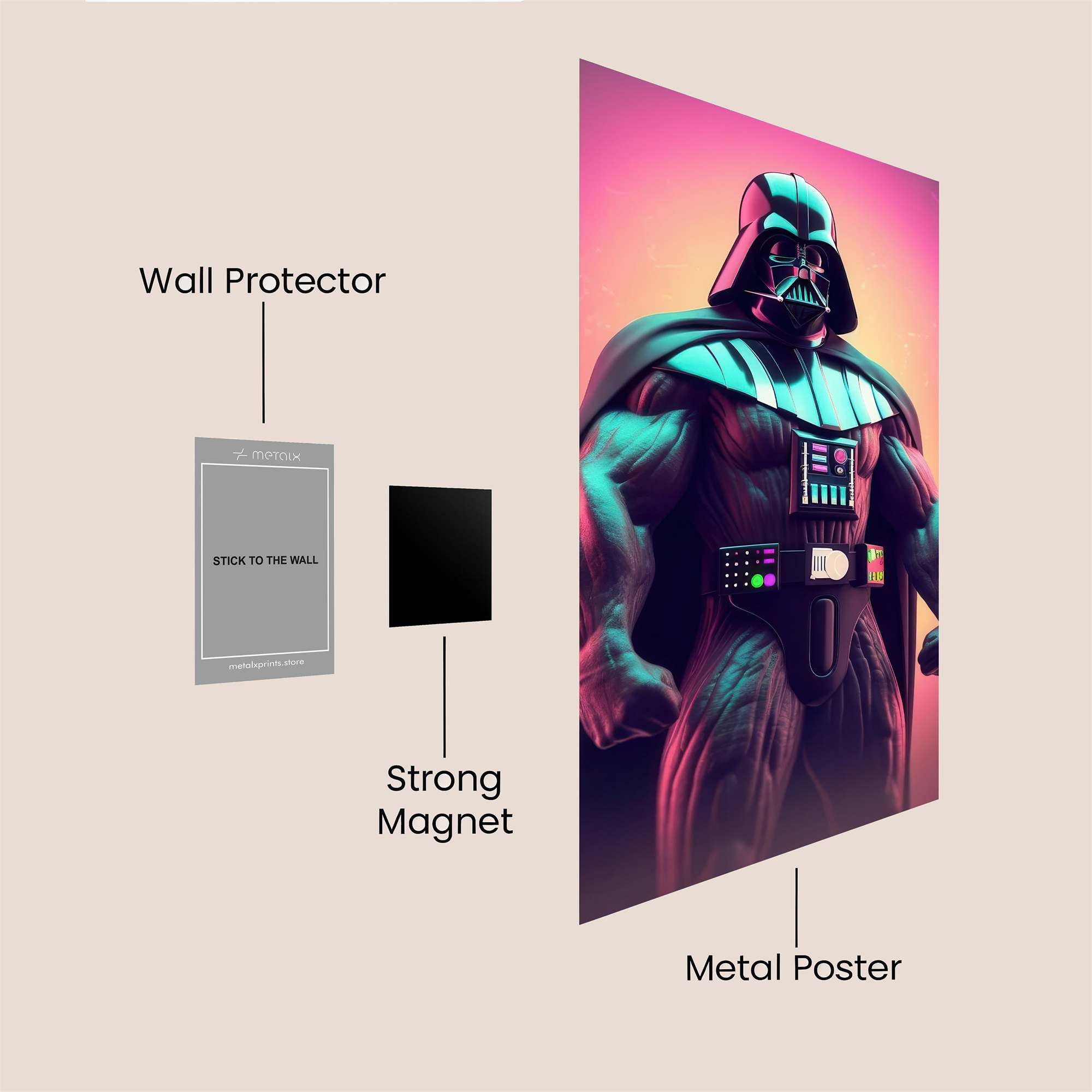 Miyazaki Dreamscape Safe Wall Magnetic / M