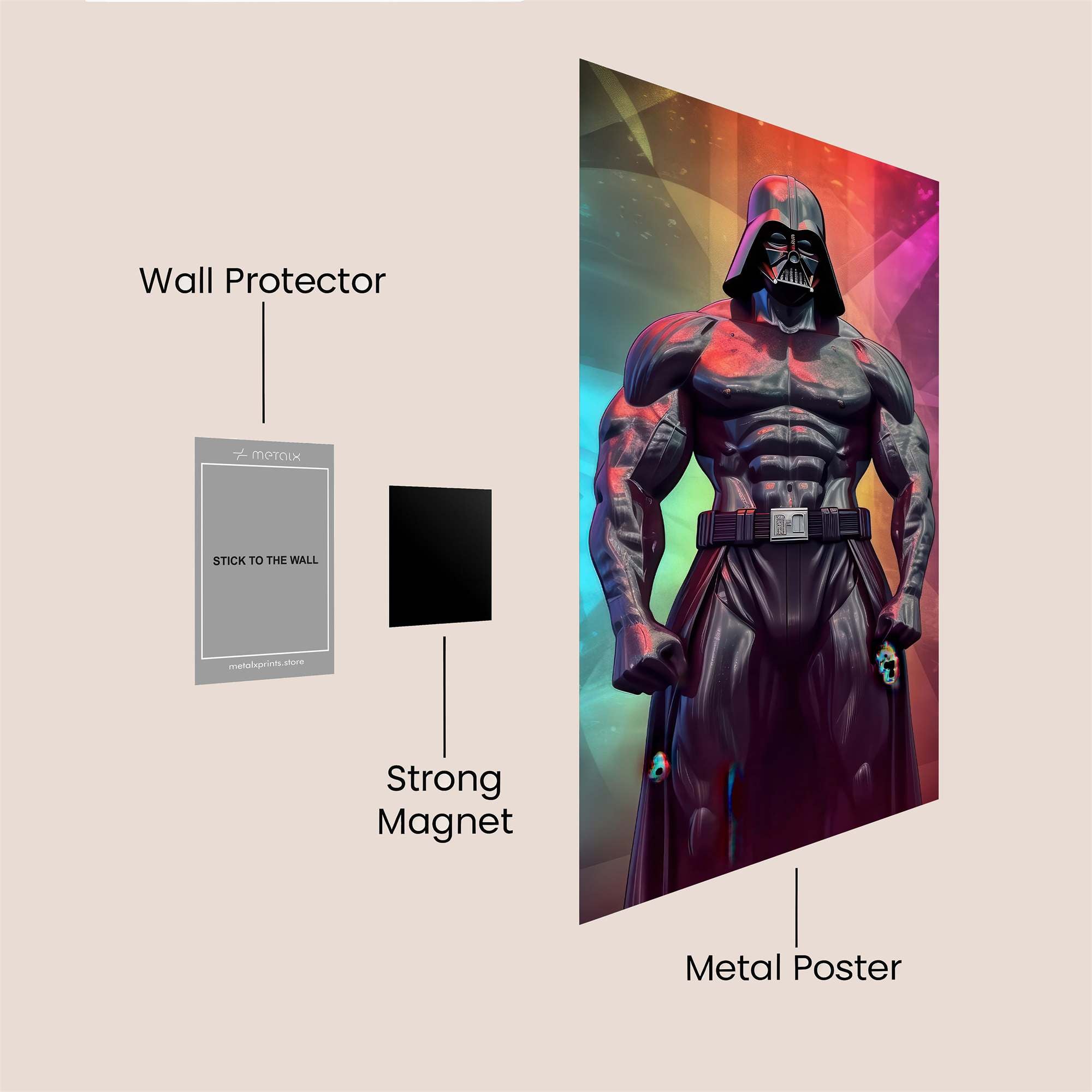 Temple Bliss Safe Wall Magnetic / M