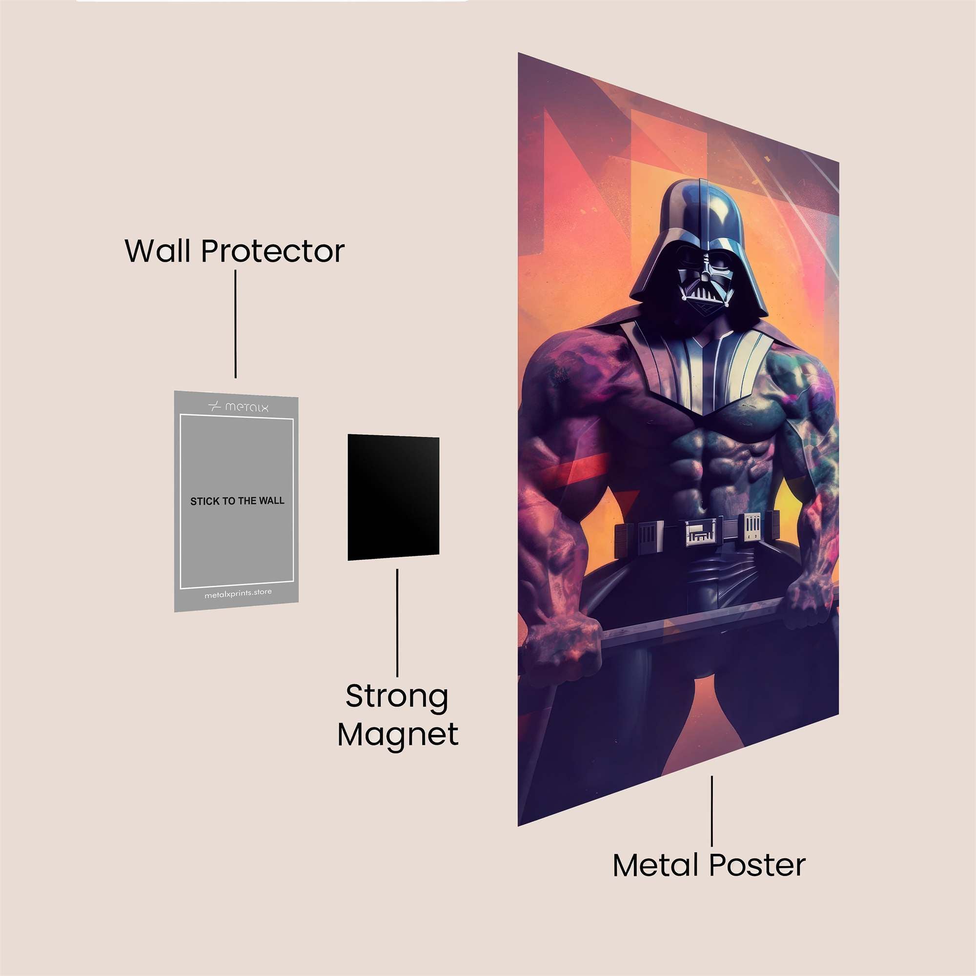 Robot Harmony Safe Wall Magnetic / M