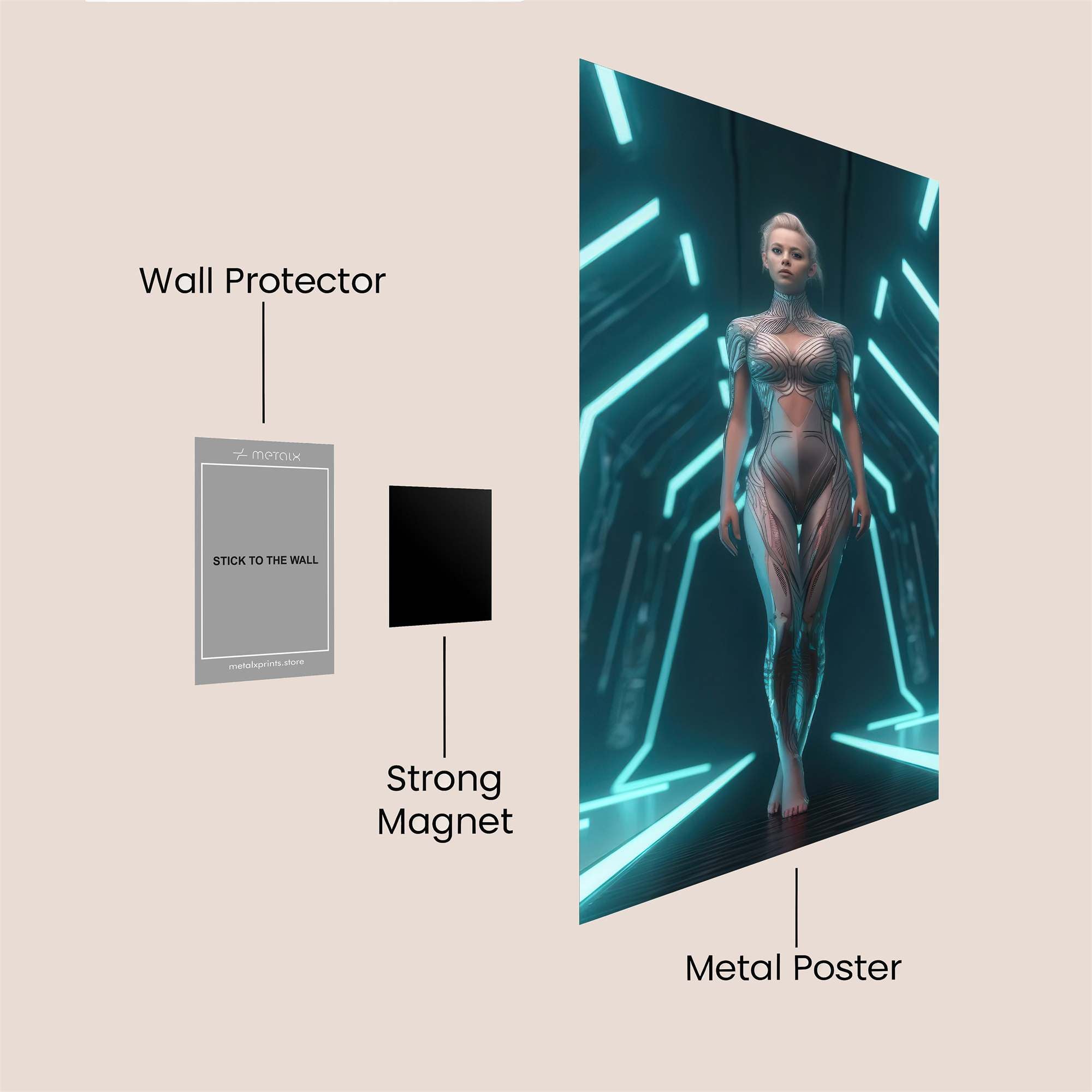 CherryBlossomDream Safe Wall Magnetic / M