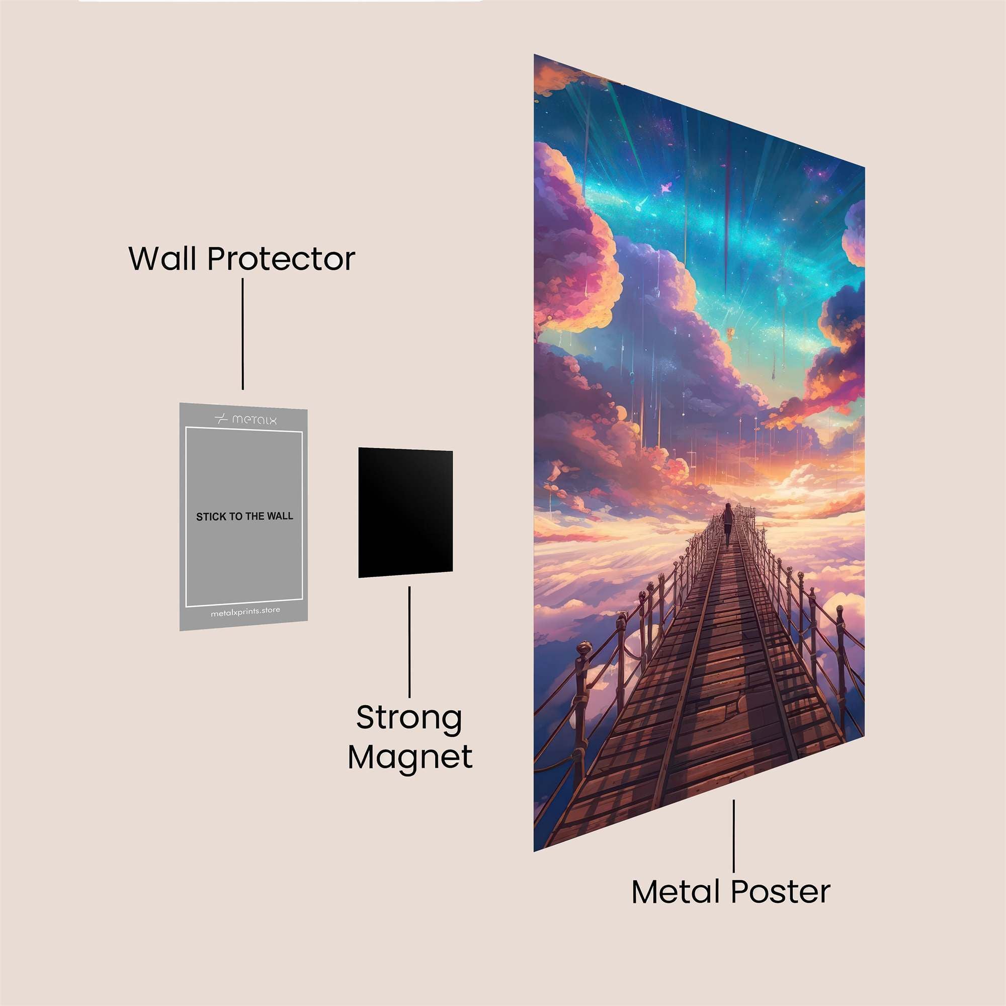 Gaudí Dream Safe Wall Magnetic / M