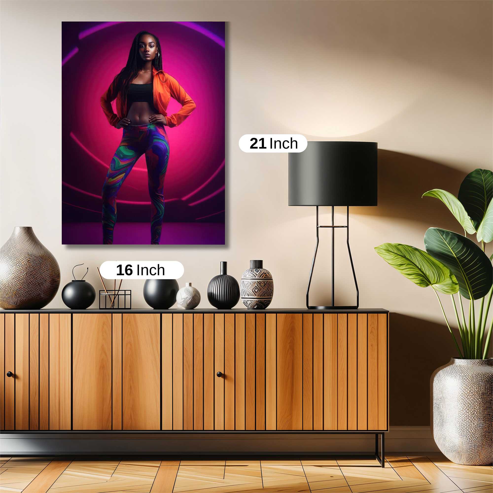 Floral Fantasy Safe Wall Magnetic / M