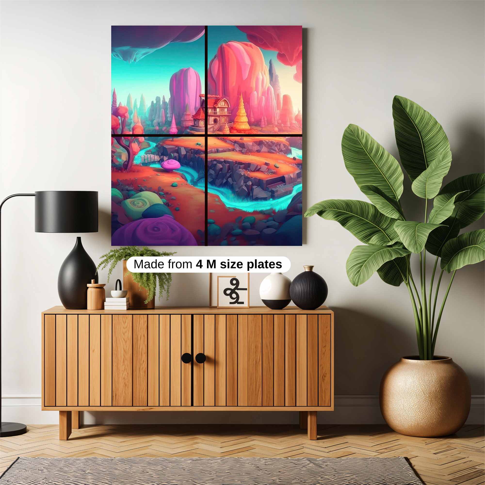 Fantasy Whimsy Safe Wall Magnetic / M