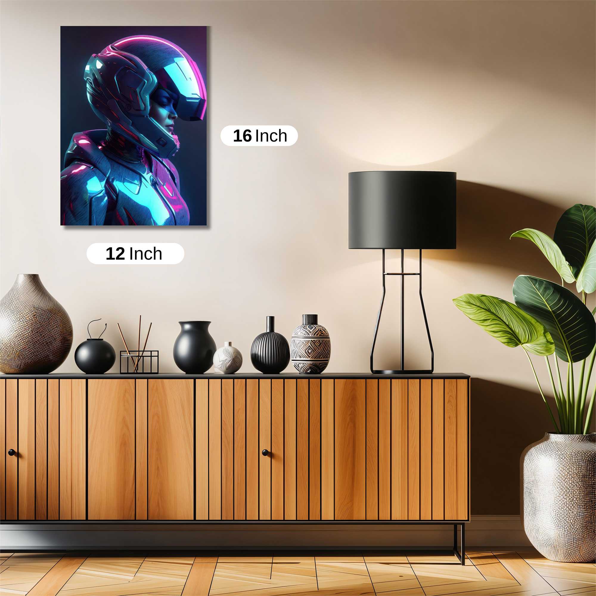 Skyblossom Serenity Safe Wall Magnetic / M