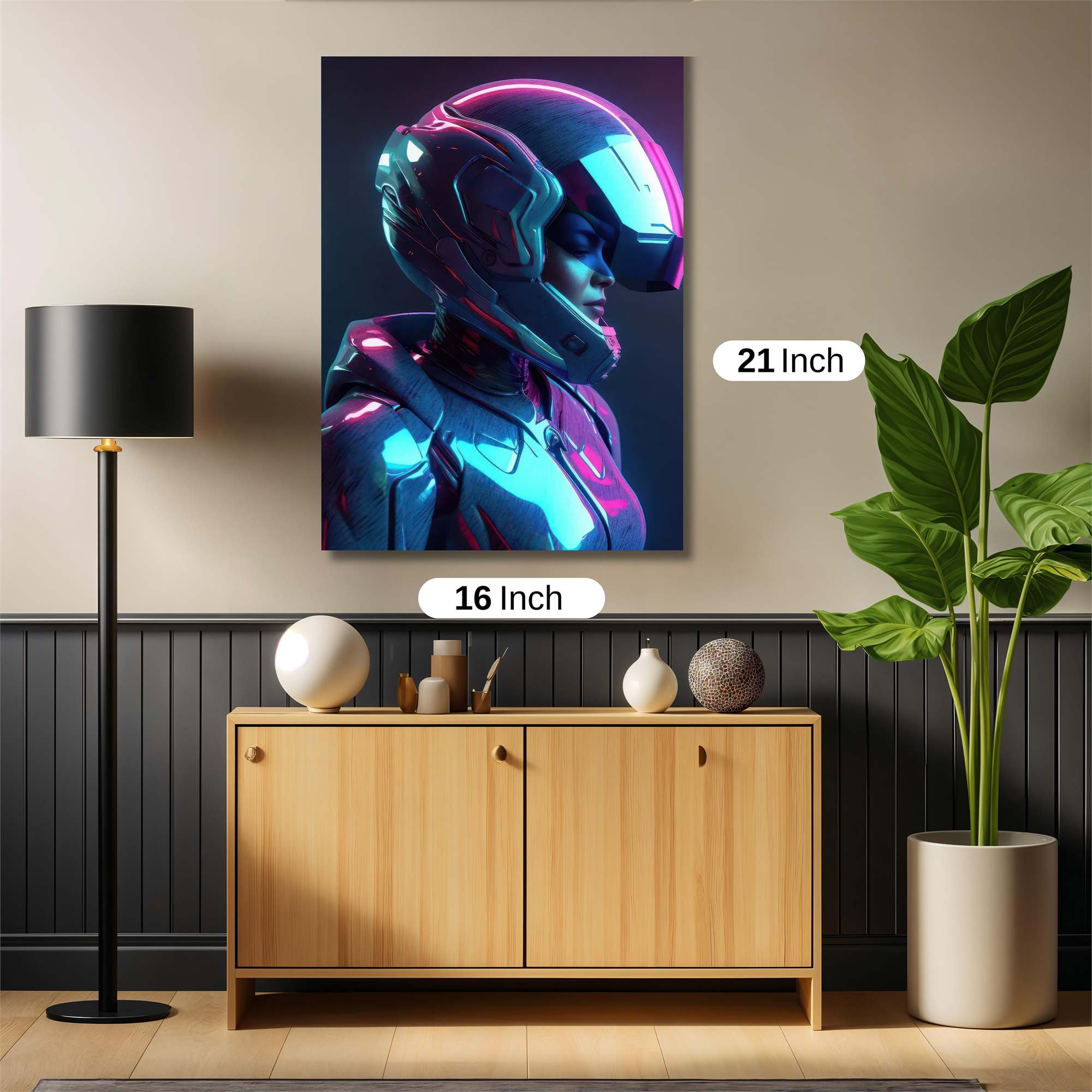 Skyblossom Serenity Safe Wall Magnetic / M