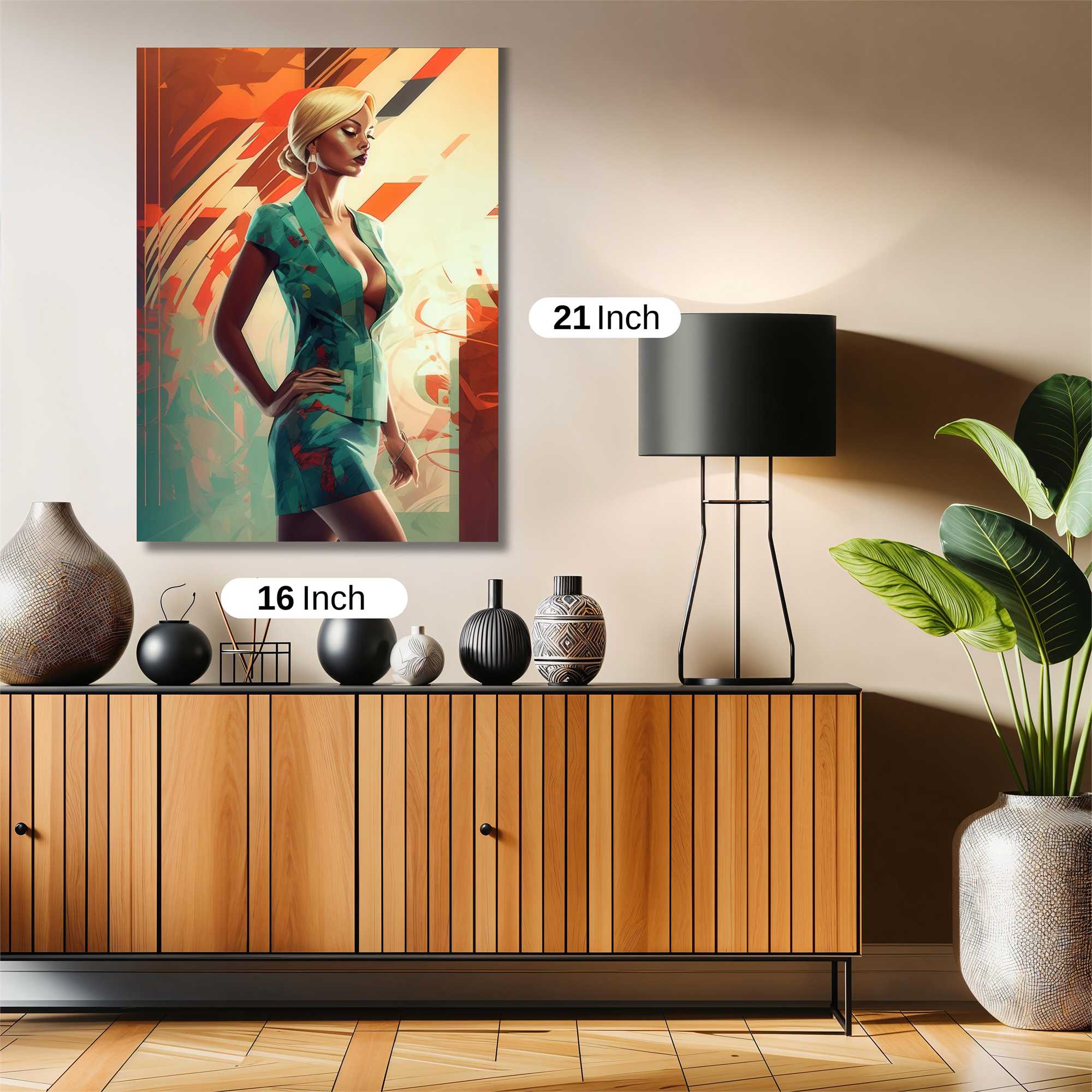 Floral Fantasy Safe Wall Magnetic / M