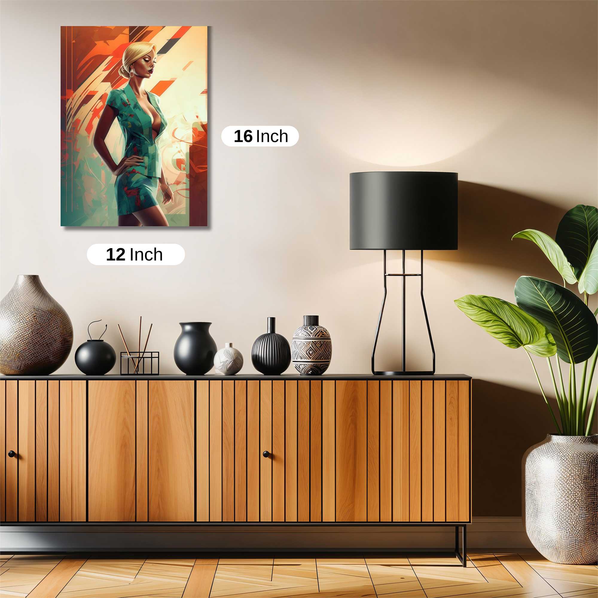 Floral Fantasy Safe Wall Magnetic / M