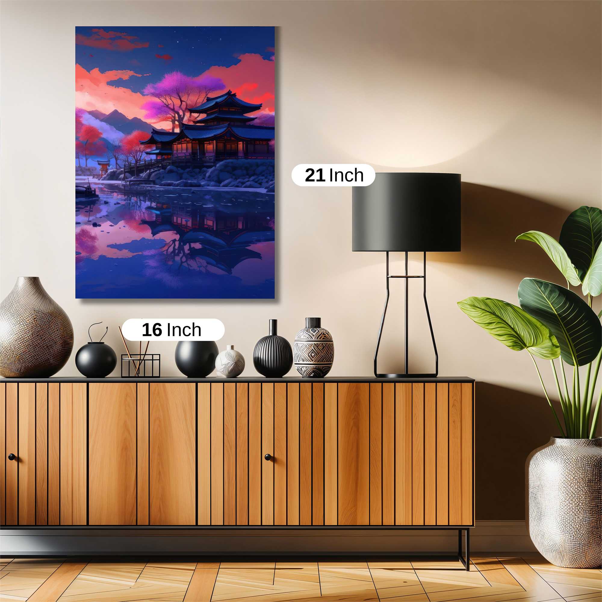 Floral Fantasy Safe Wall Magnetic / M