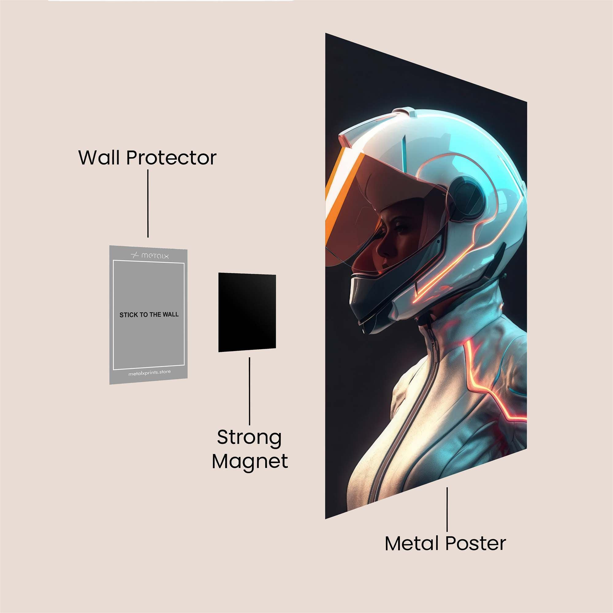 Blossom Dream Safe Wall Magnetic / M