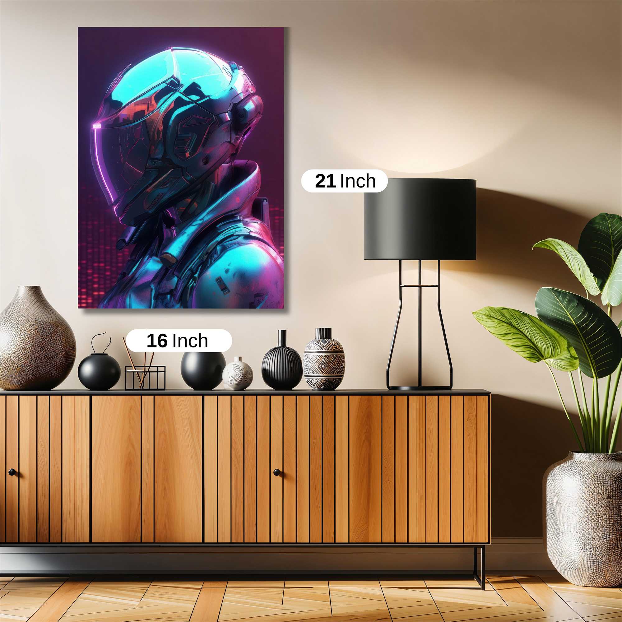 Robot Whimsy Safe Wall Magnetic / M