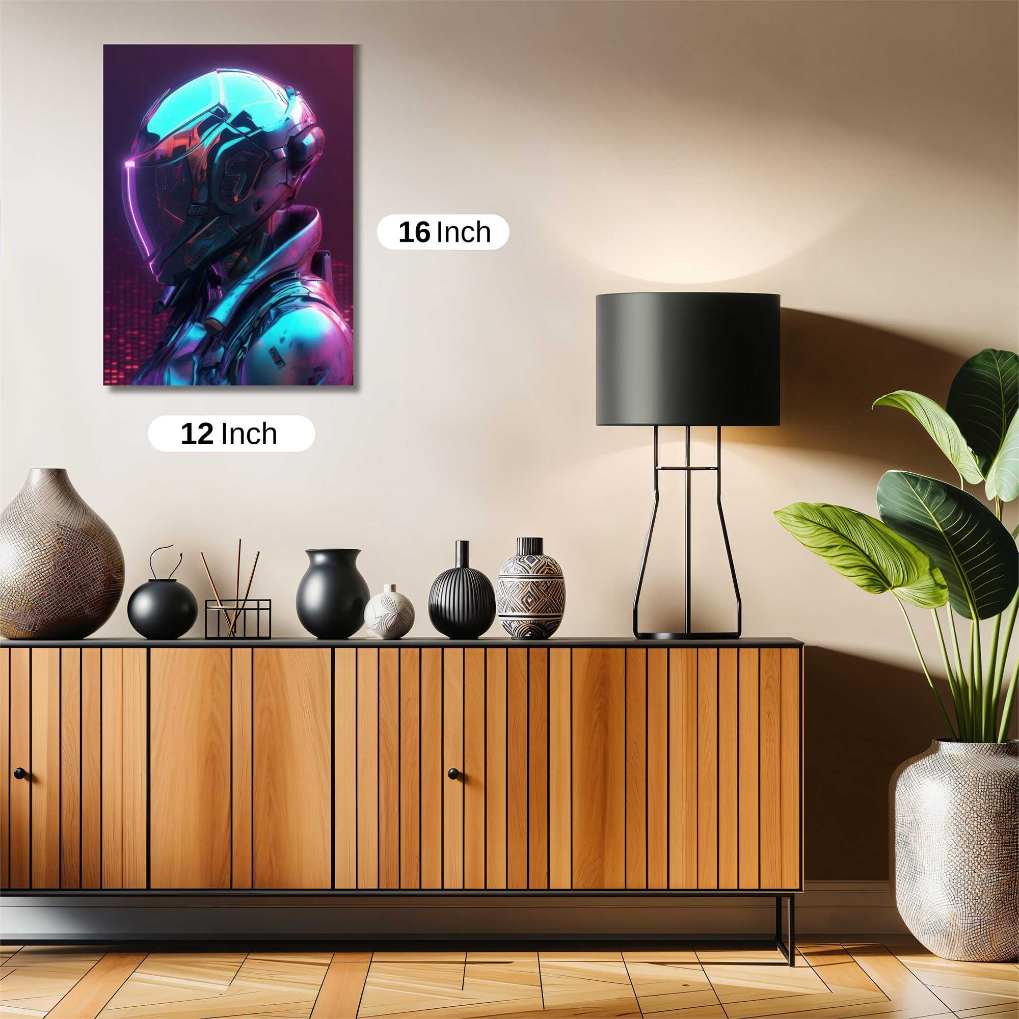 Robot Whimsy Safe Wall Magnetic / M
