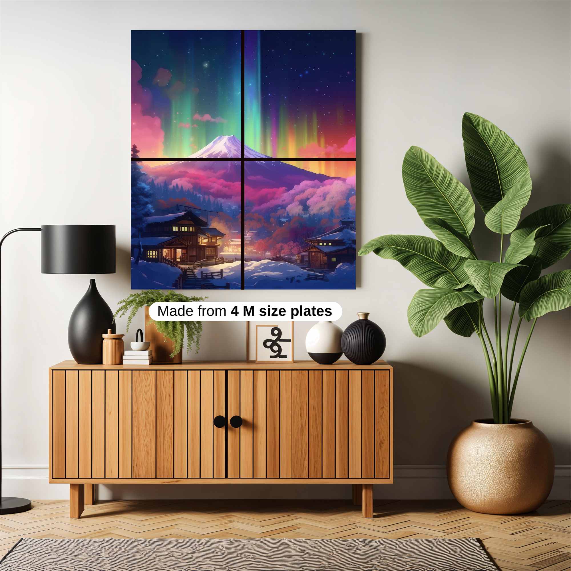 Pagoda Dreamscape Safe Wall Magnetic / M