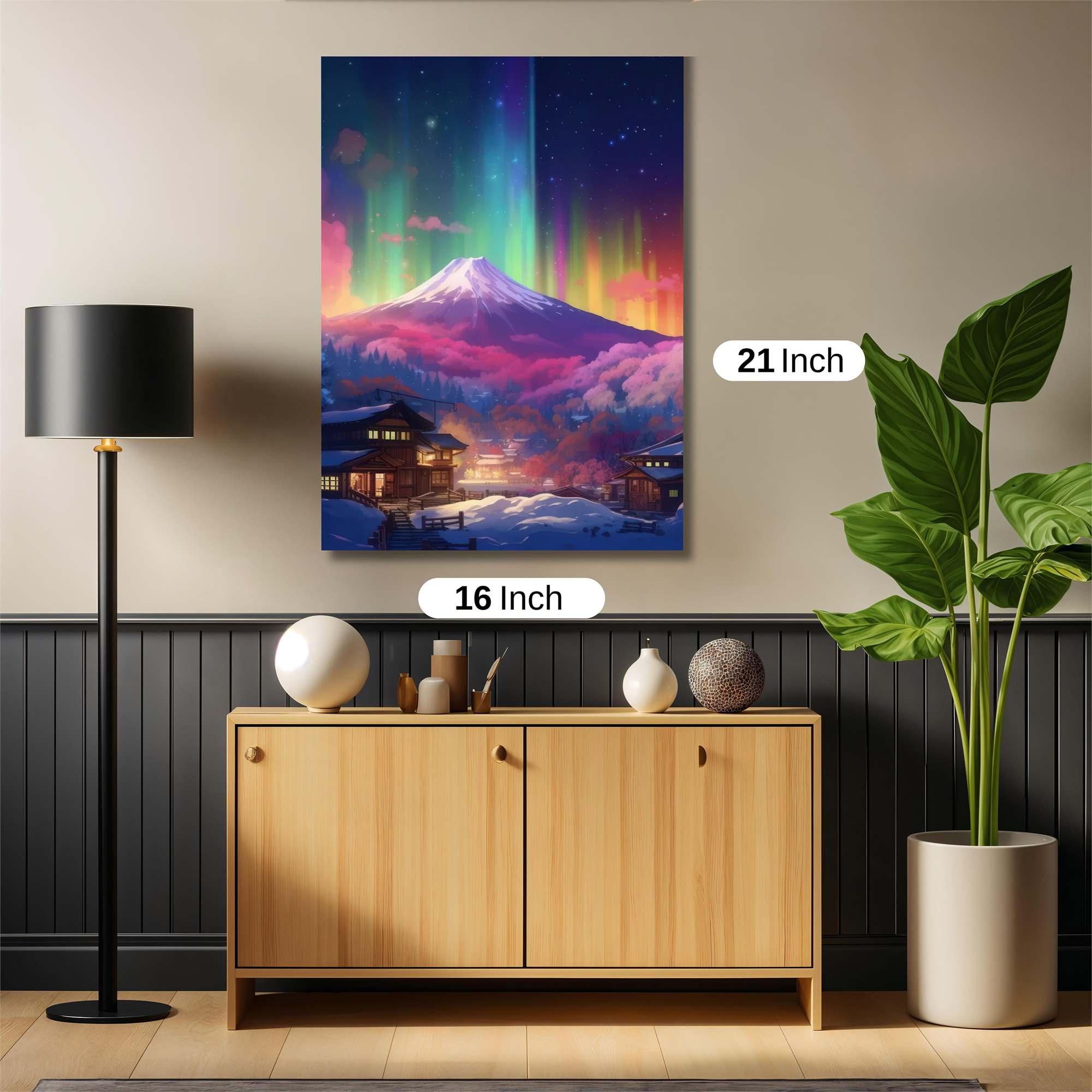 Pagoda Dreamscape Safe Wall Magnetic / M