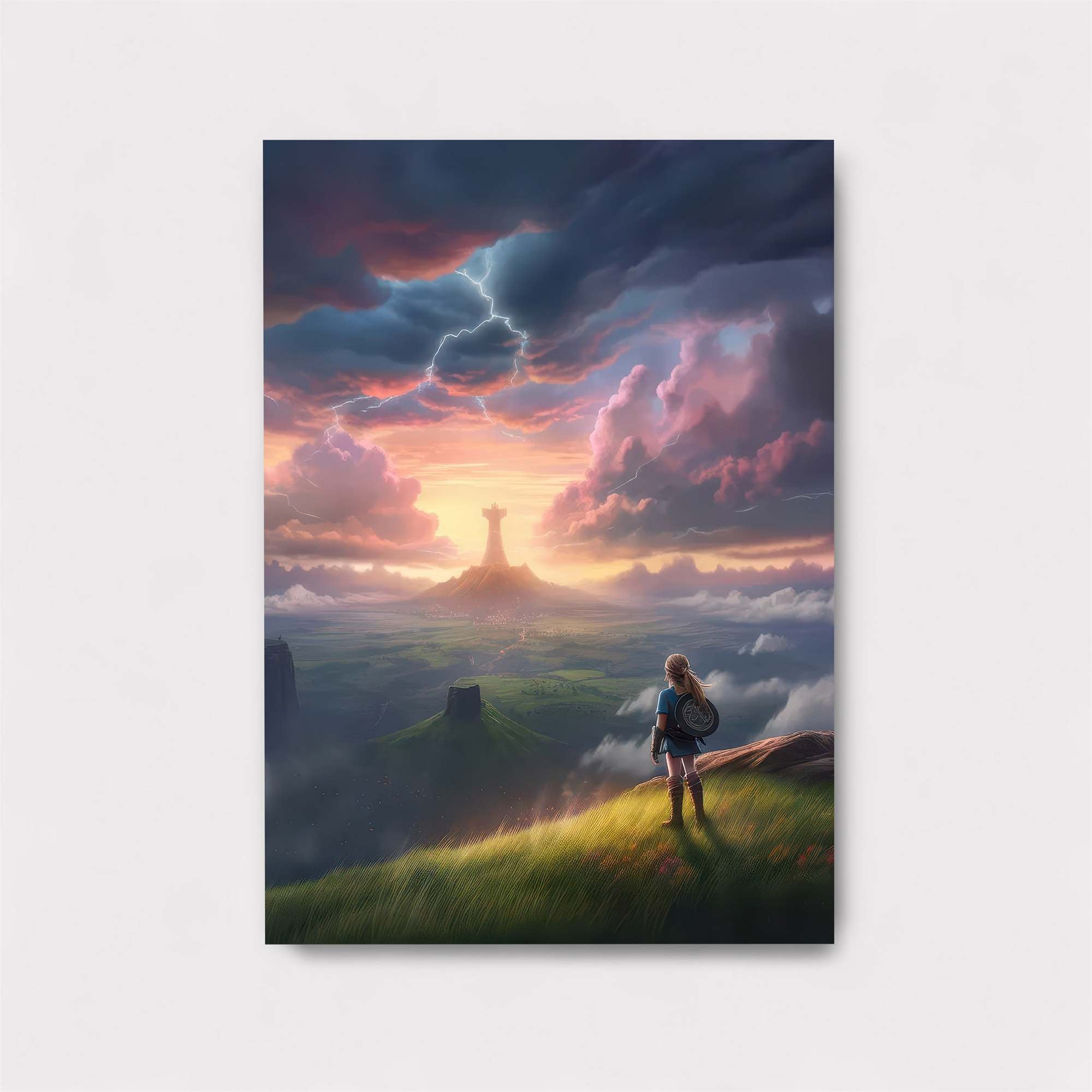 Floral Dreamscape Safe Wall Magnetic / M