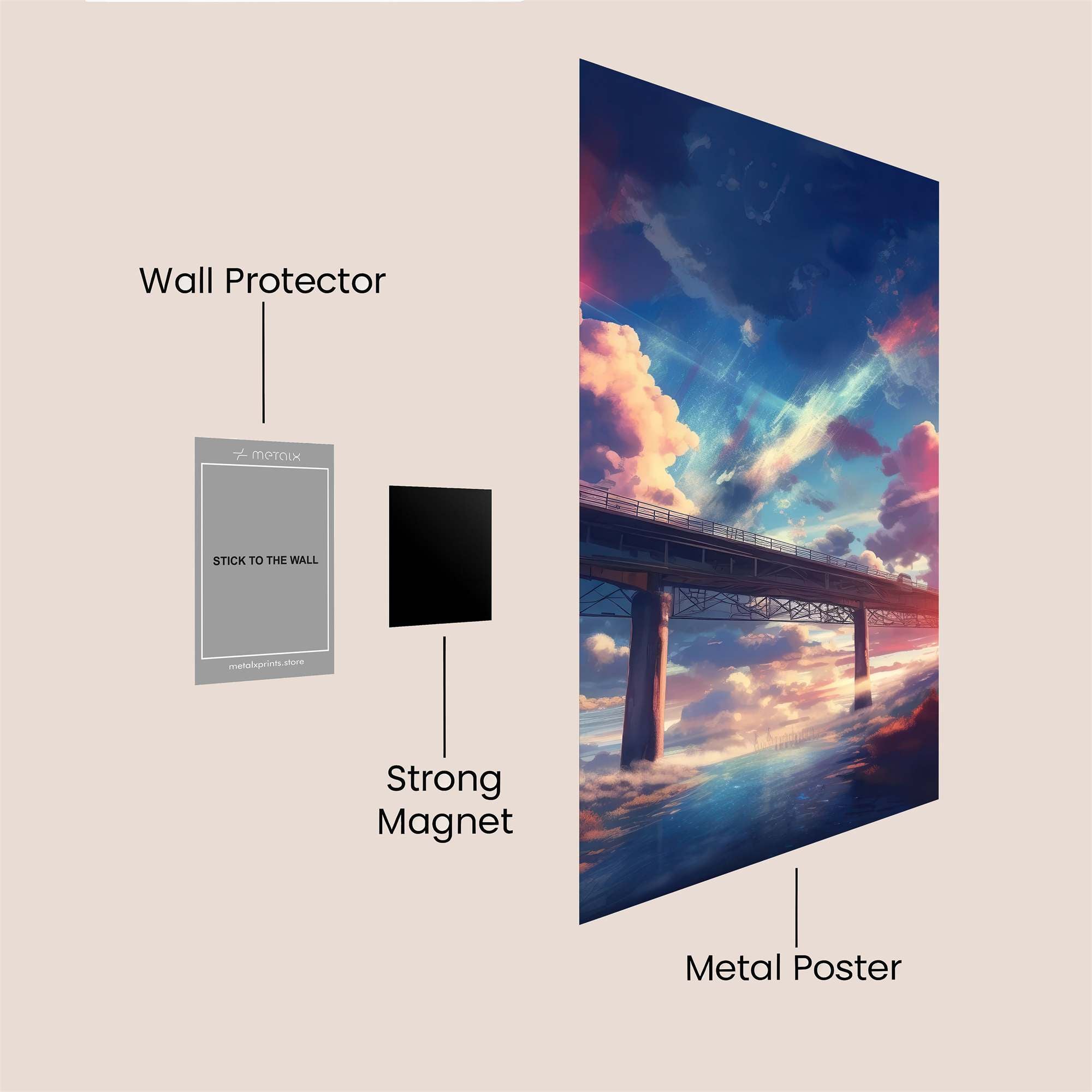 BlossomRapture Safe Wall Magnetic / M