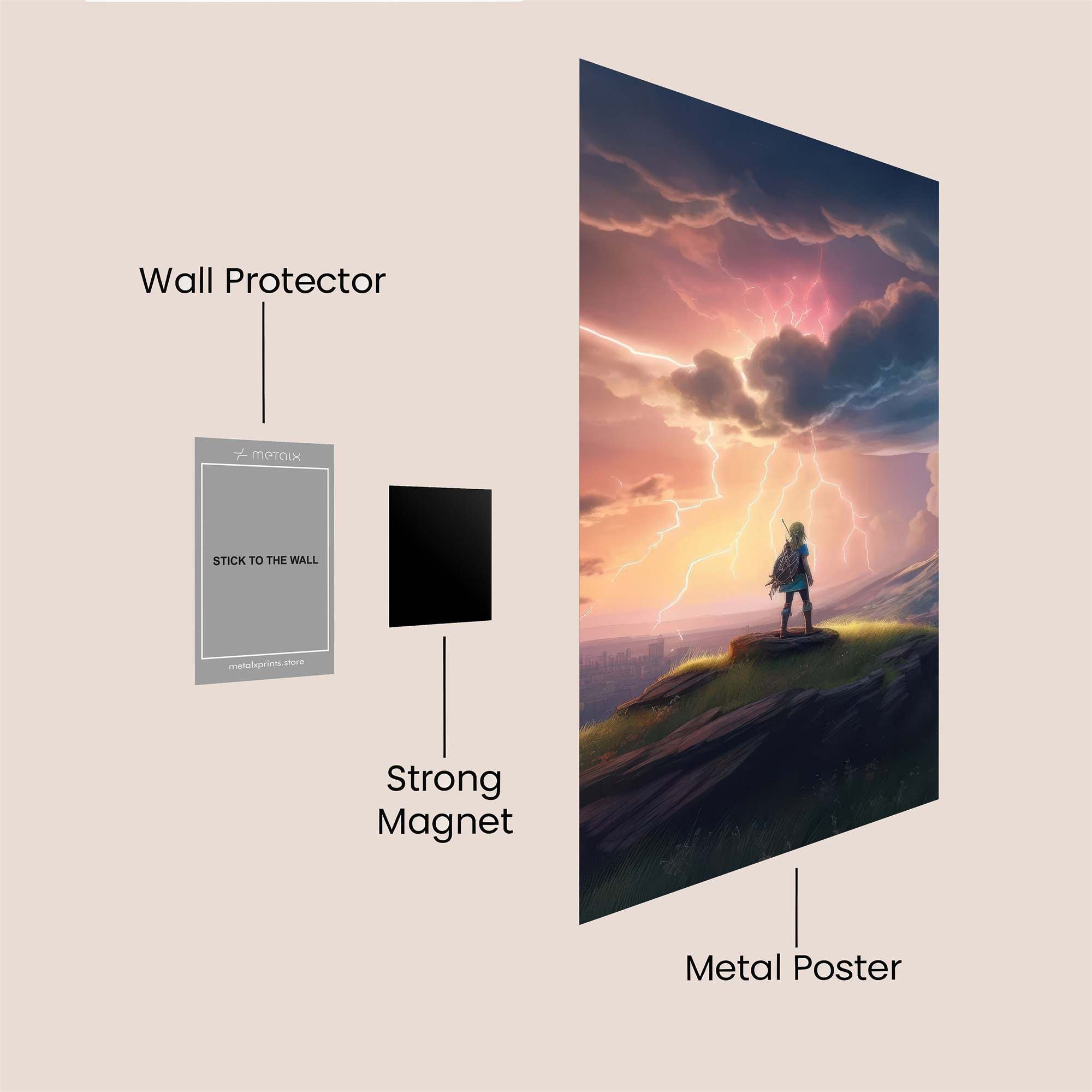 Blossom Dream Safe Wall Magnetic / M