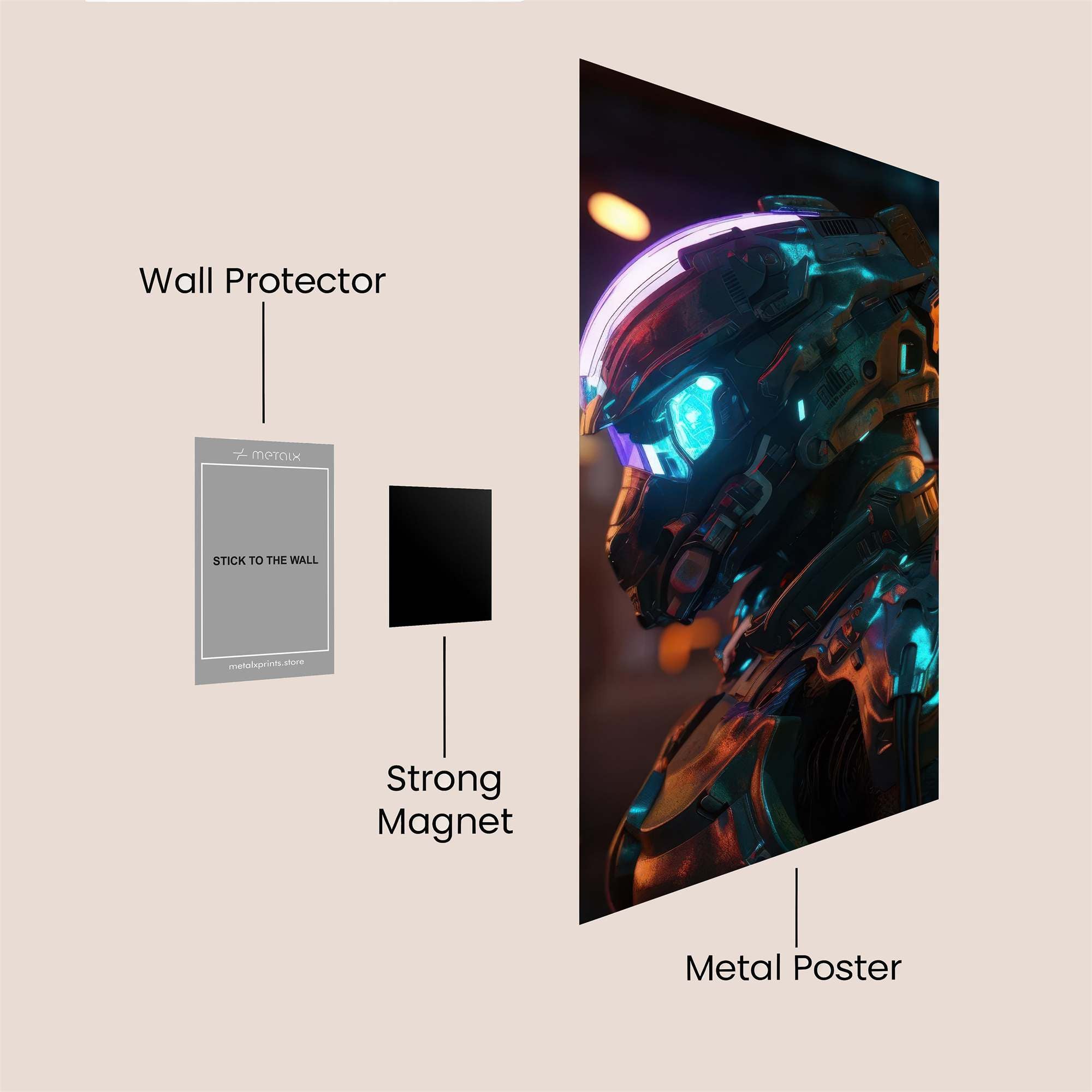 Edenic Serenity Safe Wall Magnetic / M