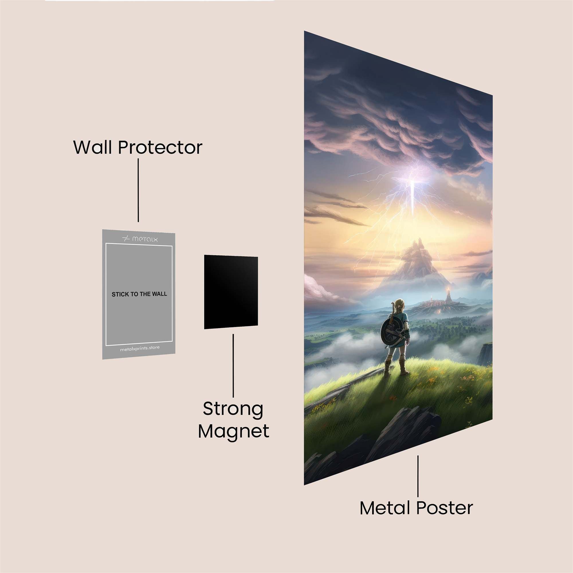 Robot Blossom Safe Wall Magnetic / M