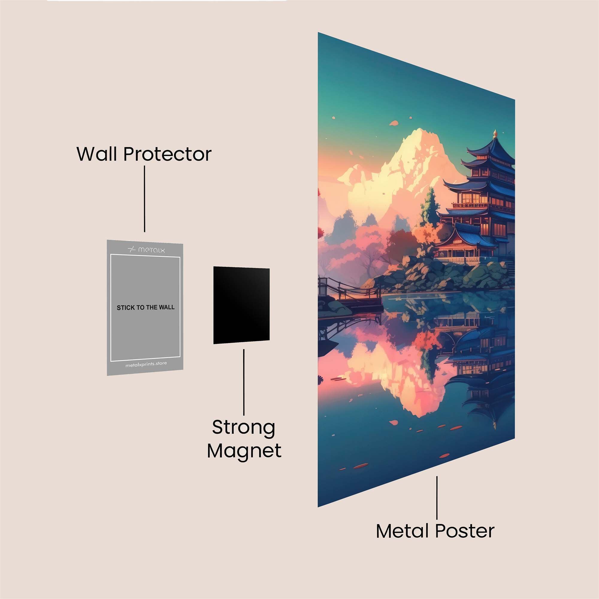 Robot Blossom Safe Wall Magnetic / M