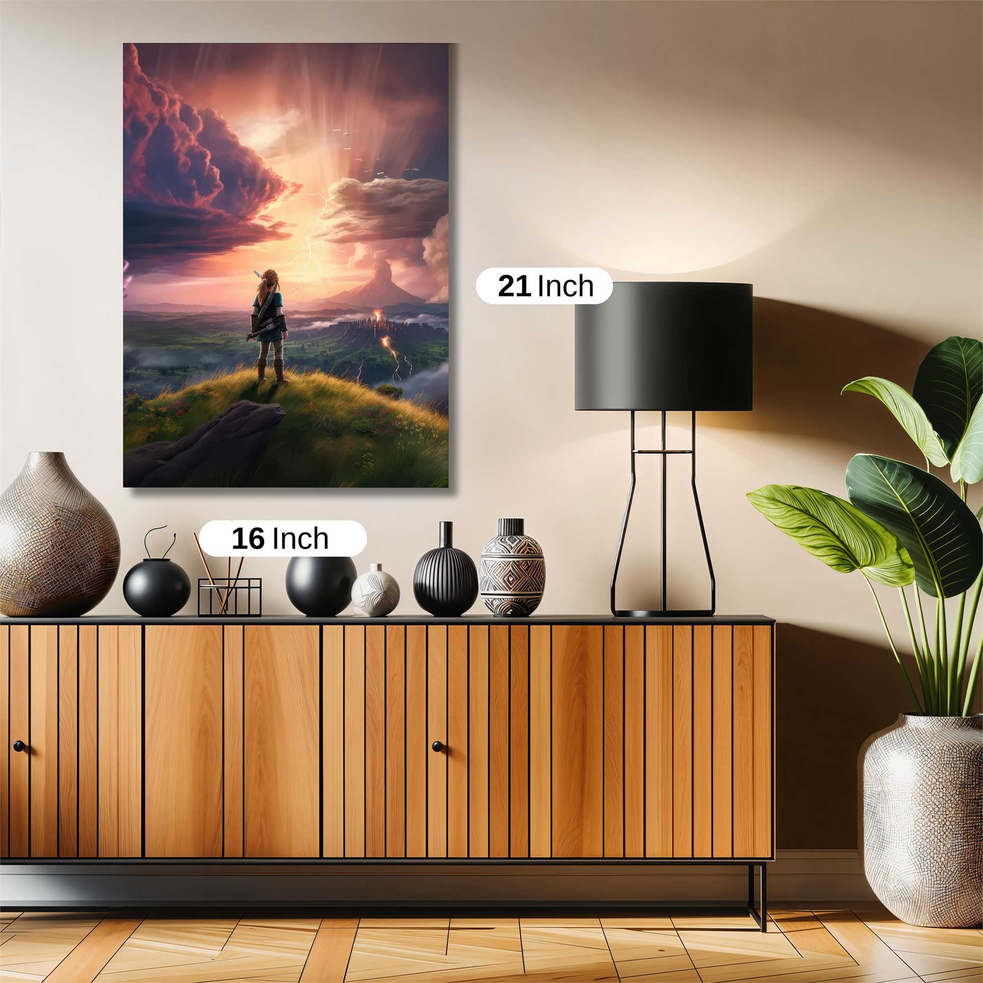 Floral Fantasy Safe Wall Magnetic / M