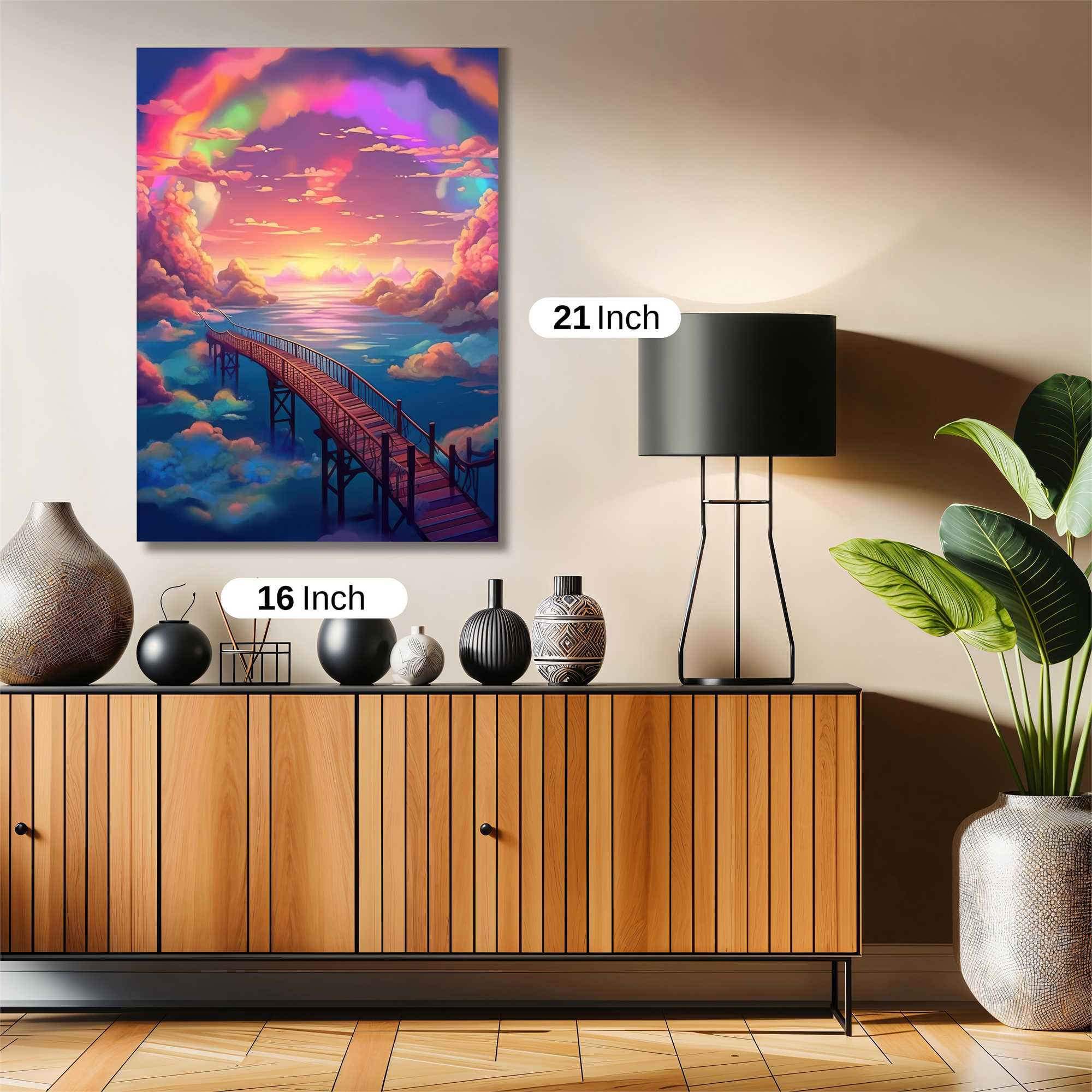 Floral Fantasy Safe Wall Magnetic / M