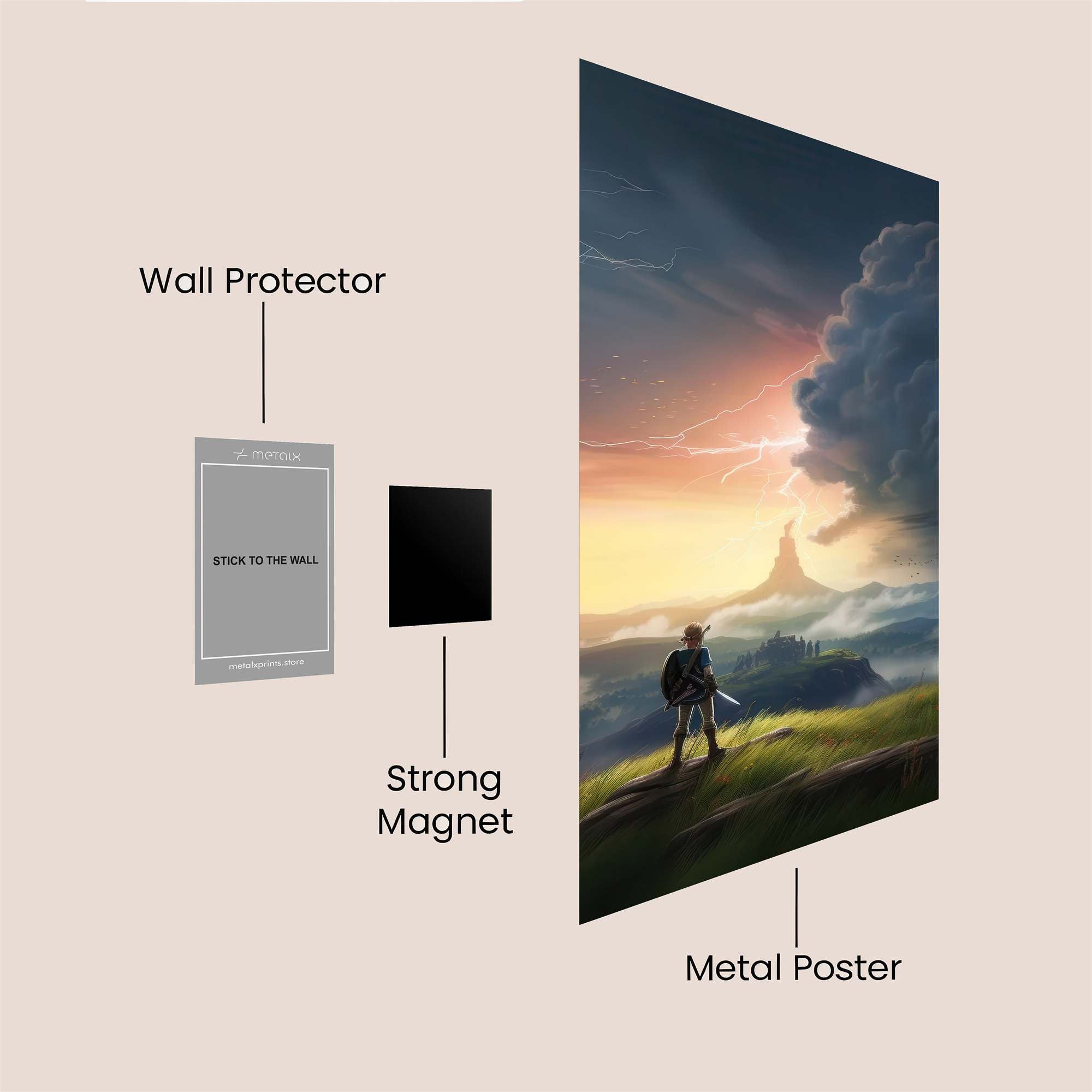 Blossom Euphoria Safe Wall Magnetic / M