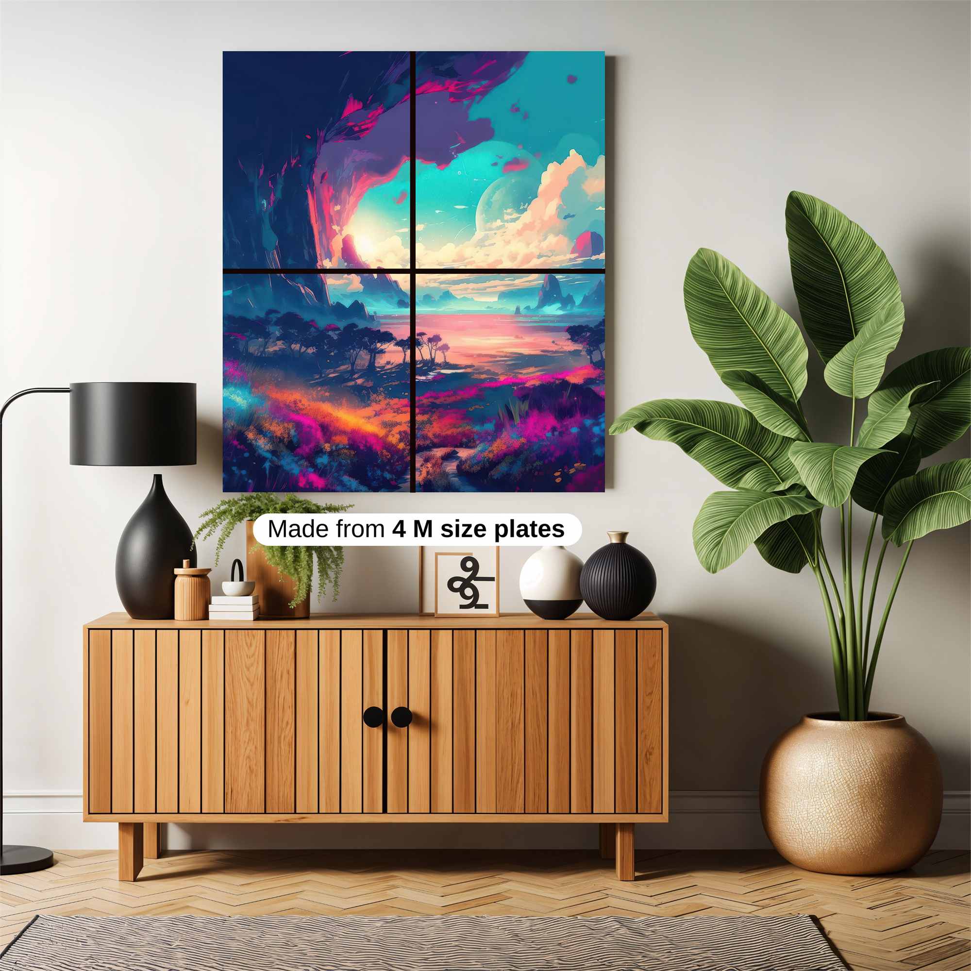 Pagoda Dreamscape Safe Wall Magnetic / M