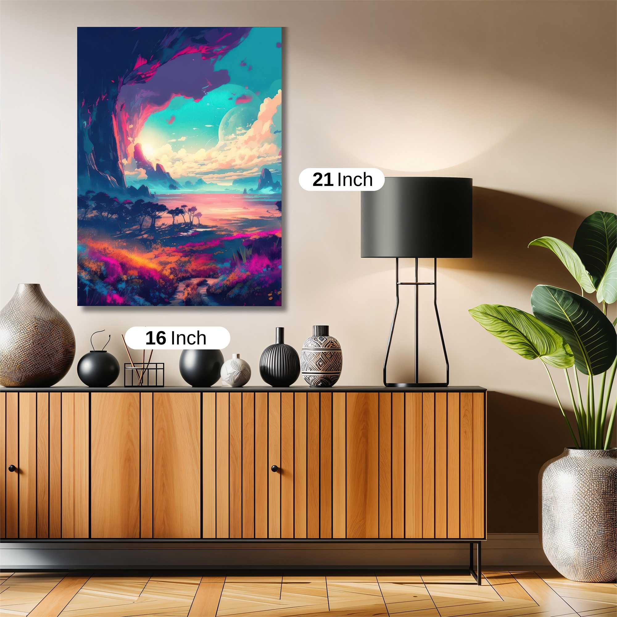 Pagoda Dreamscape Safe Wall Magnetic / M