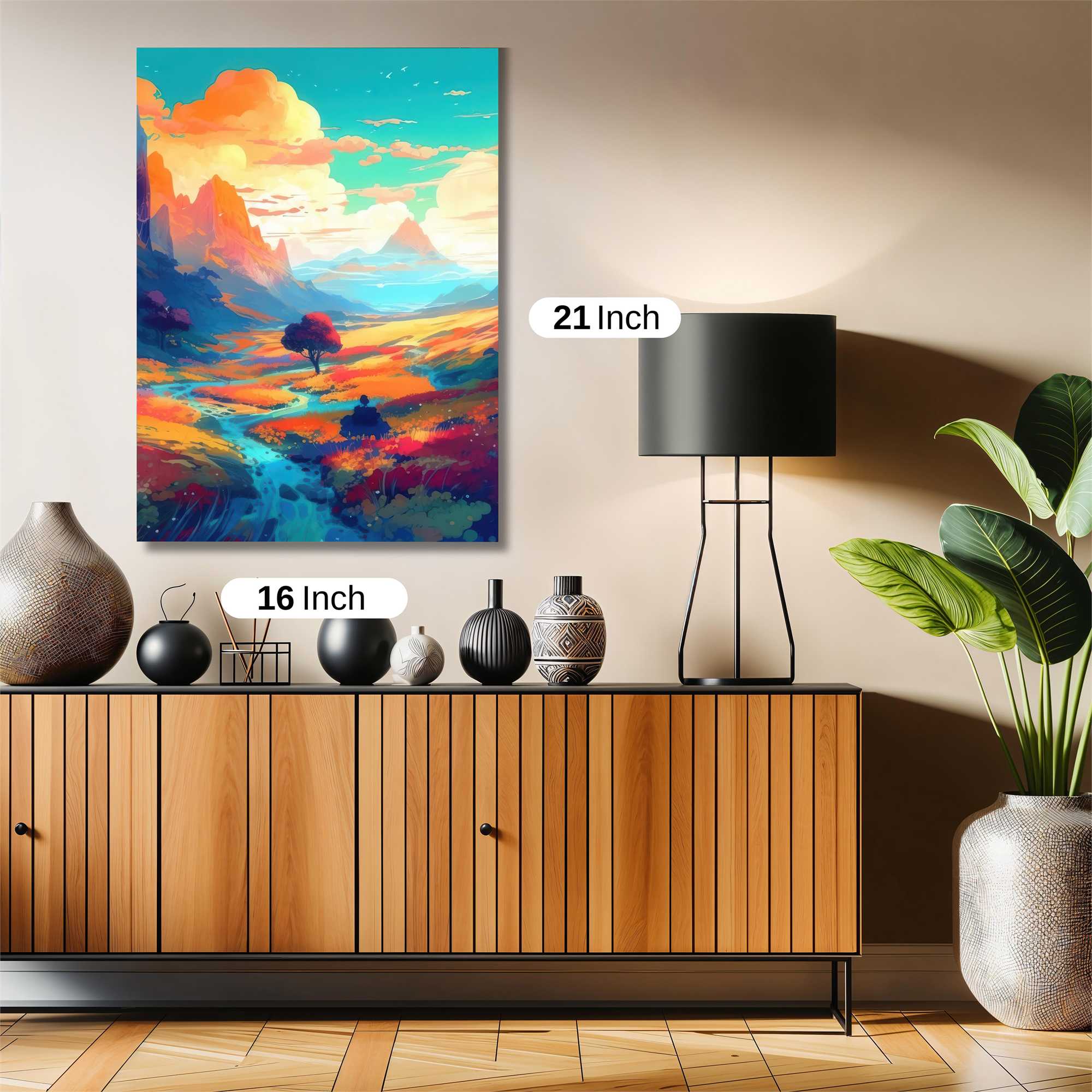 FloralDreamscape Safe Wall Magnetic / M