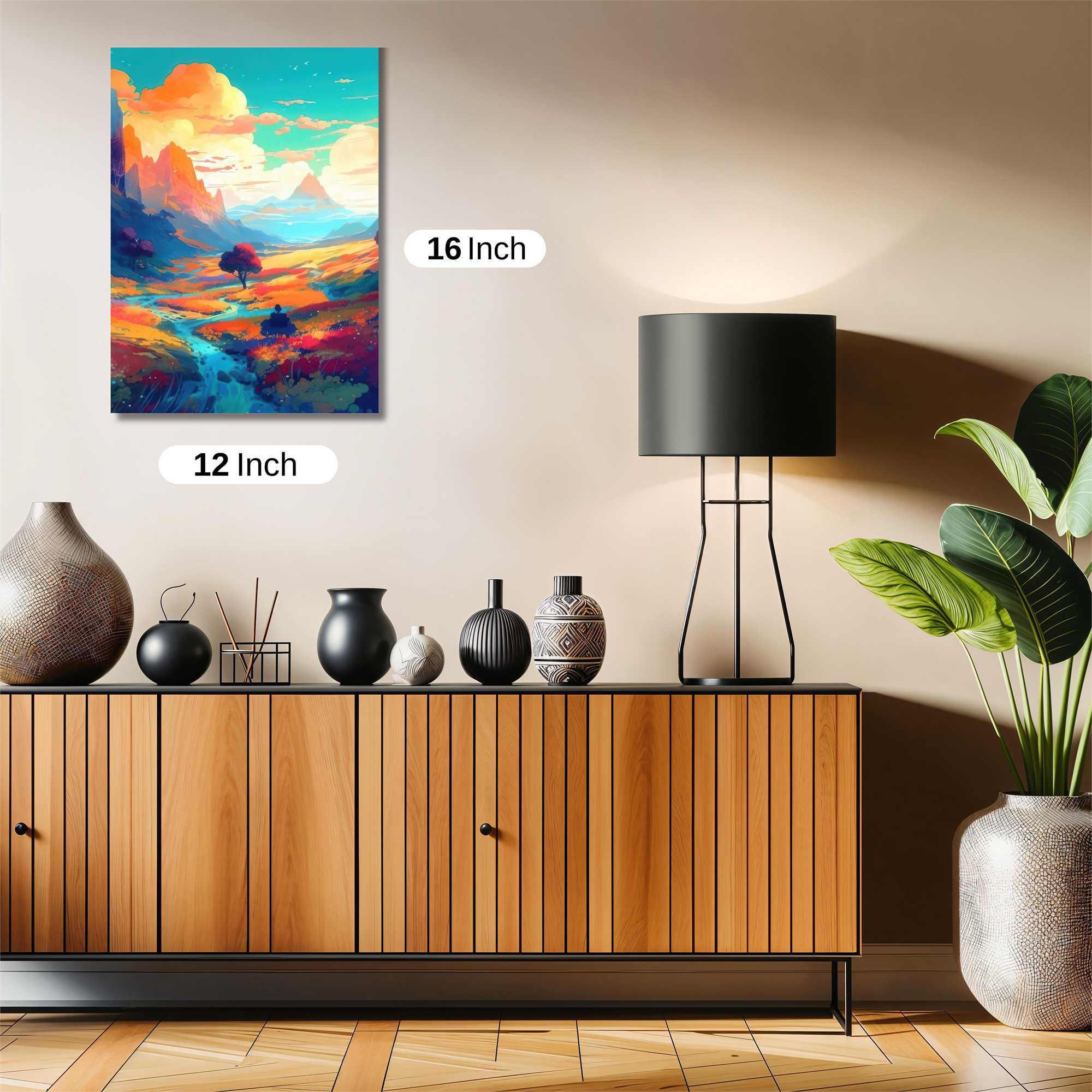 FloralDreamscape Safe Wall Magnetic / M