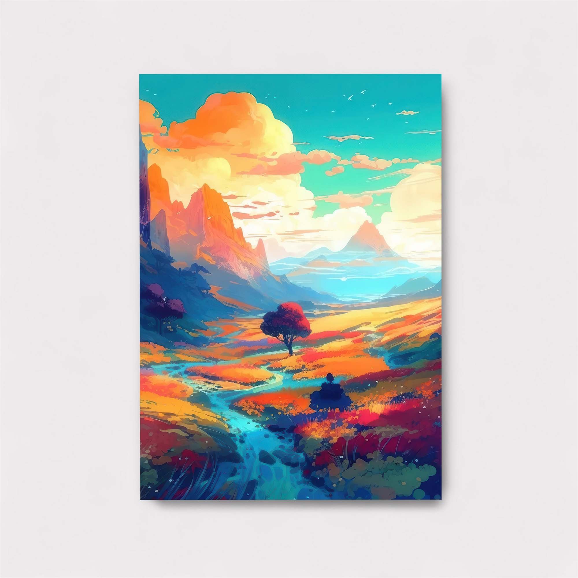 FloralDreamscape Safe Wall Magnetic / M