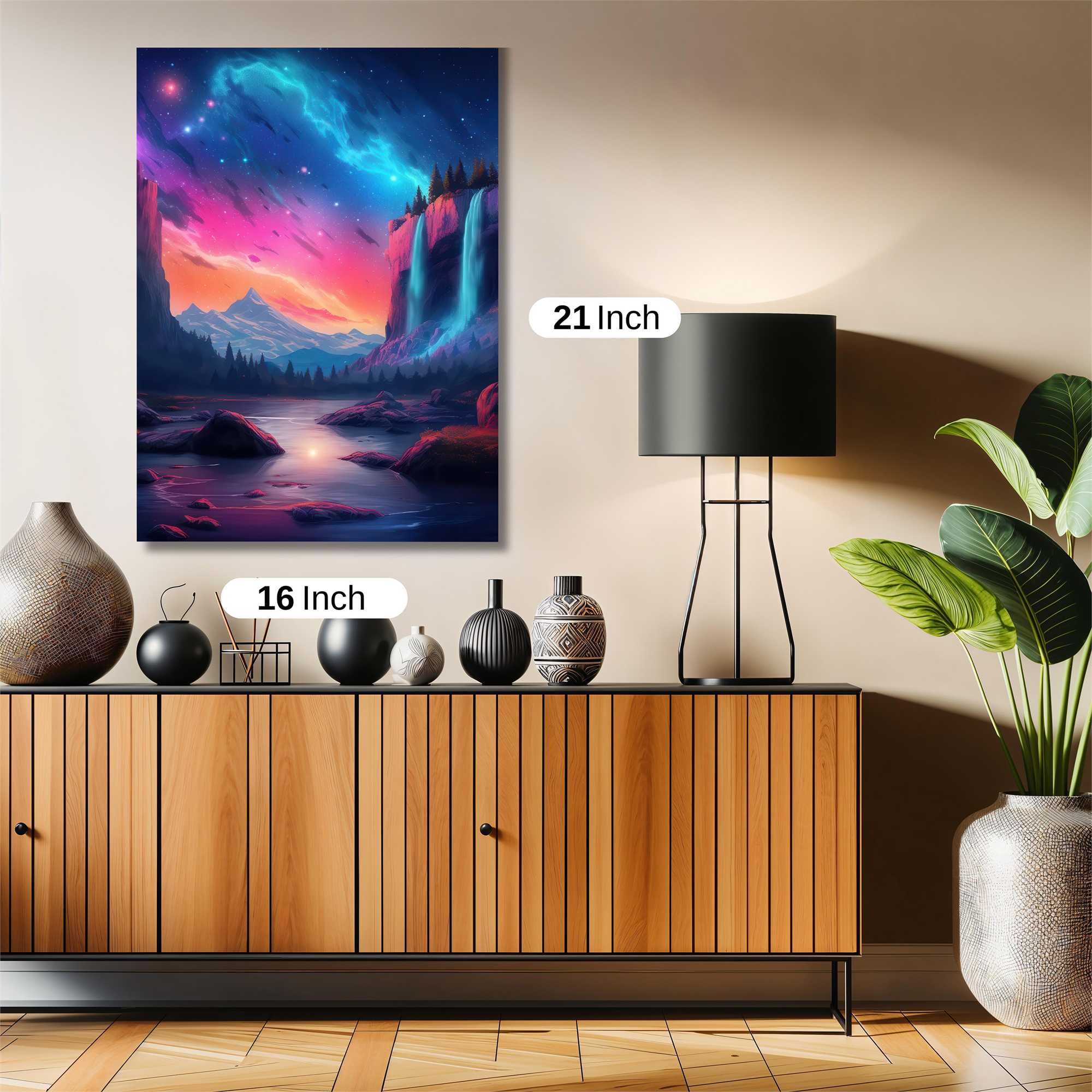 Floral Fantasy Safe Wall Magnetic / M