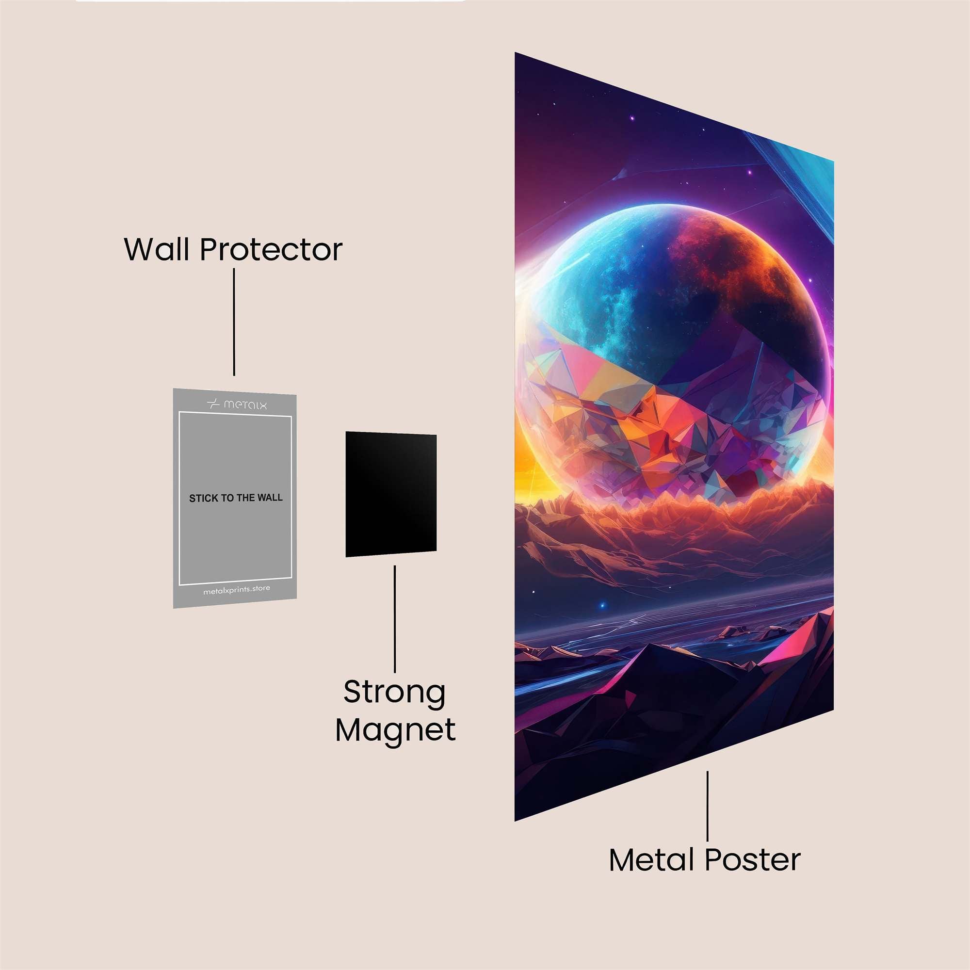 Verdant Serenity Safe Wall Magnetic / M
