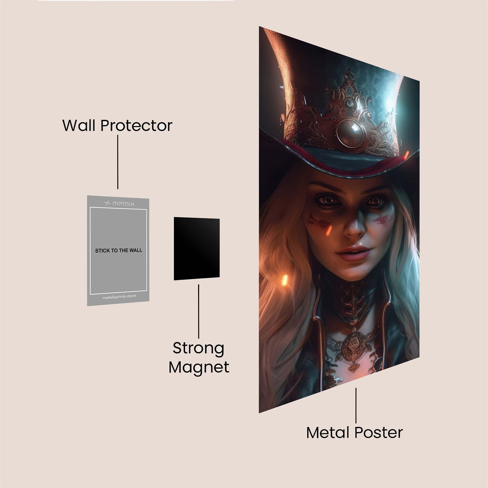 Greenhouse Serenity Safe Wall Magnetic / M